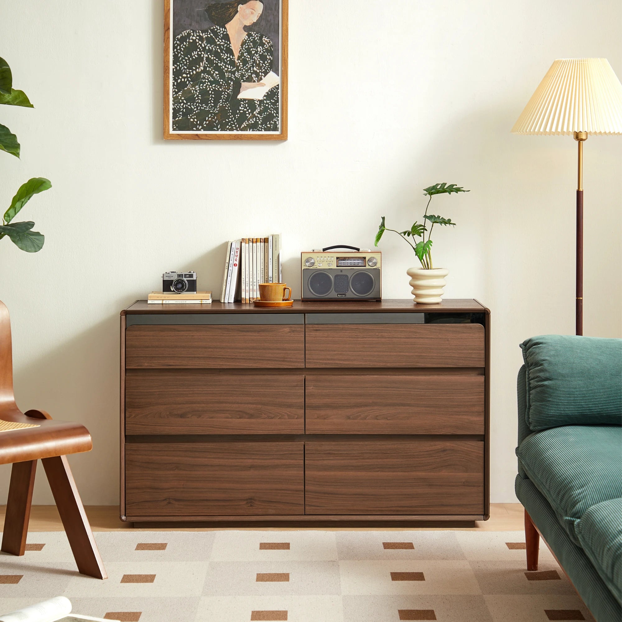 Linspire Ursula Chest of 6 Drawers, Floor Standing
