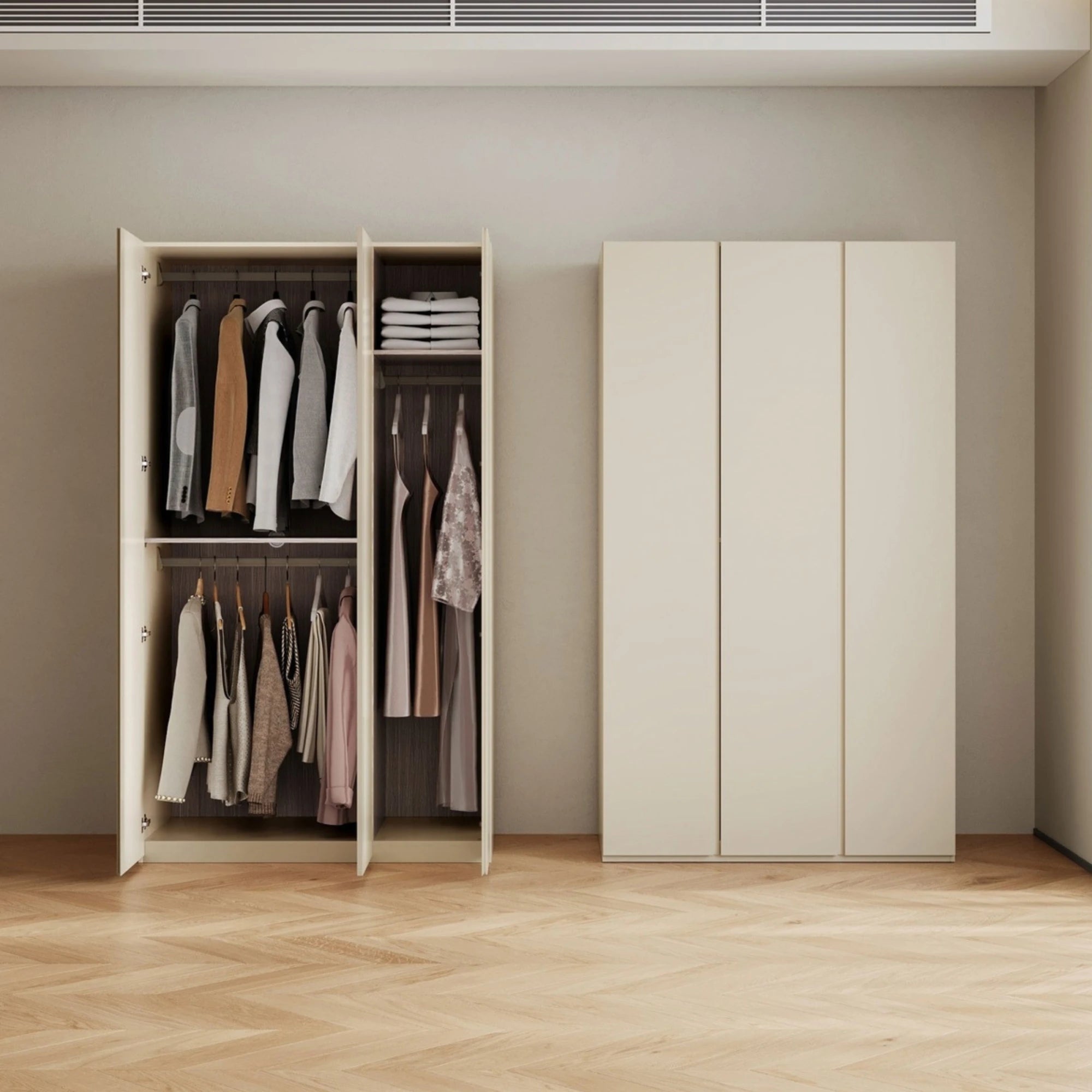 Linspire Vanko 3-Door Wardrobe