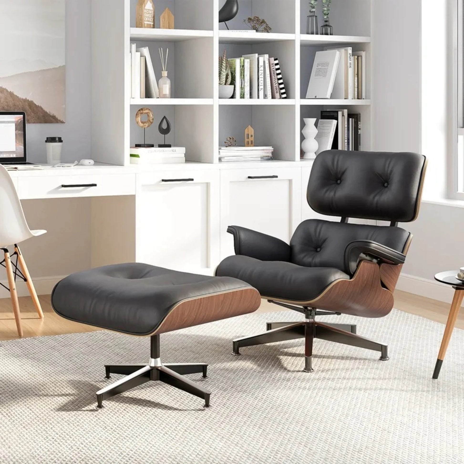 MODE Eames Lounge Chair with Ottoman Replica