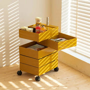 MODE Rosa Rotatable Trolley Cart, Yellow