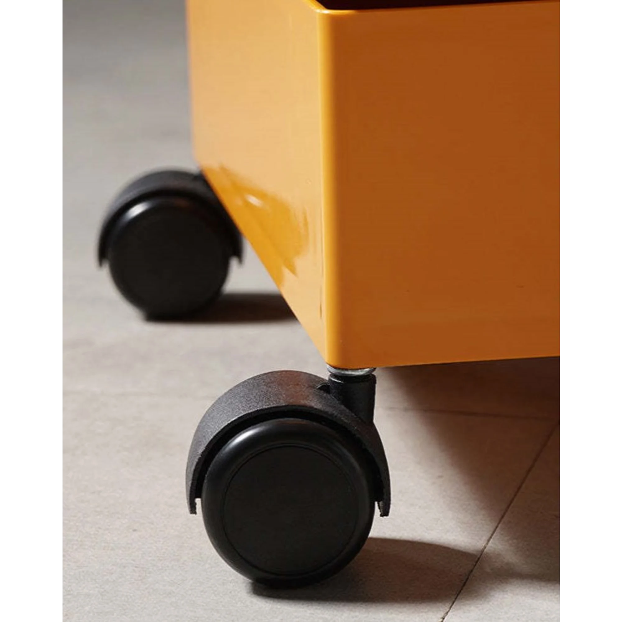 MODE Rosa Rotatable Trolley Cart, Yellow