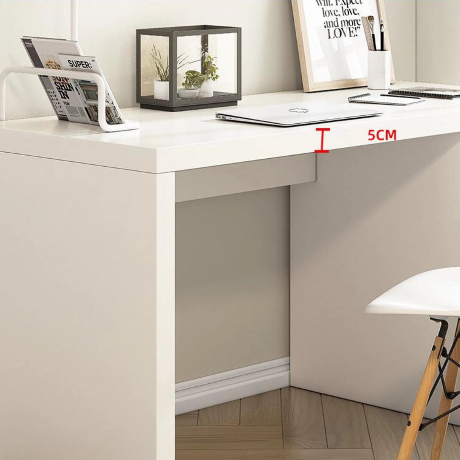 Loft Ensio Desk, 140cm, White
