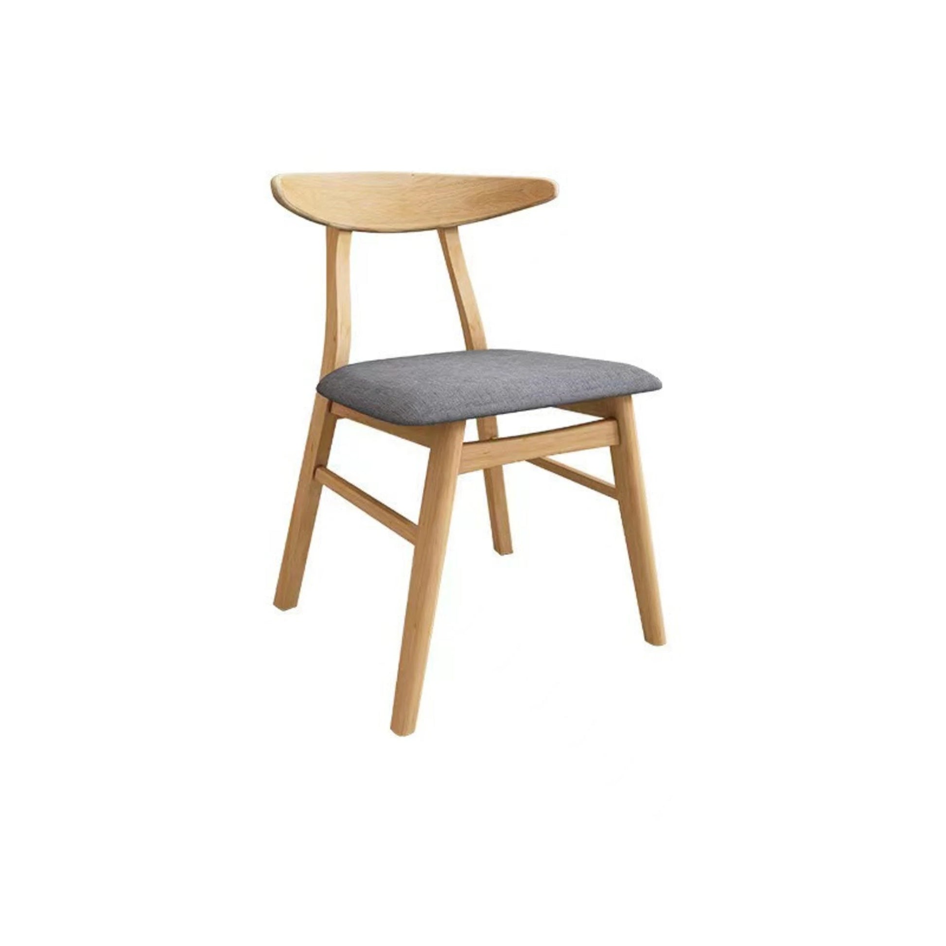 Loft Hansan Extendable Dining Table with 4 chairs, Natural Wood