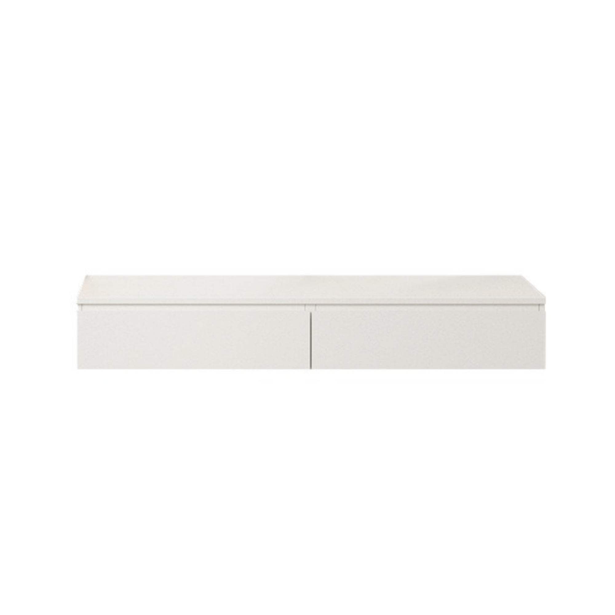 Loft Japandi Floating Entertainment Unit, 160cm, White