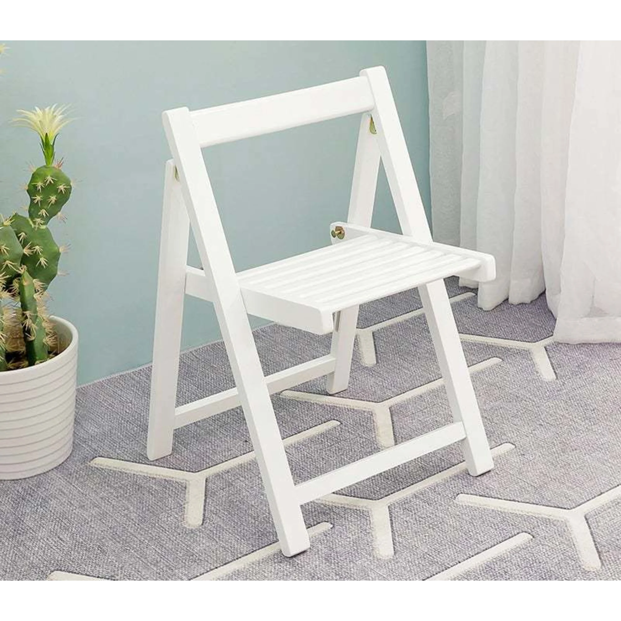 Loft Nordic Dining Chair, White, Set of 2