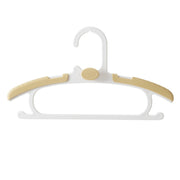 Zenlife Brook Stackable Kids Clothes Hanger, 10pcs, Yellow