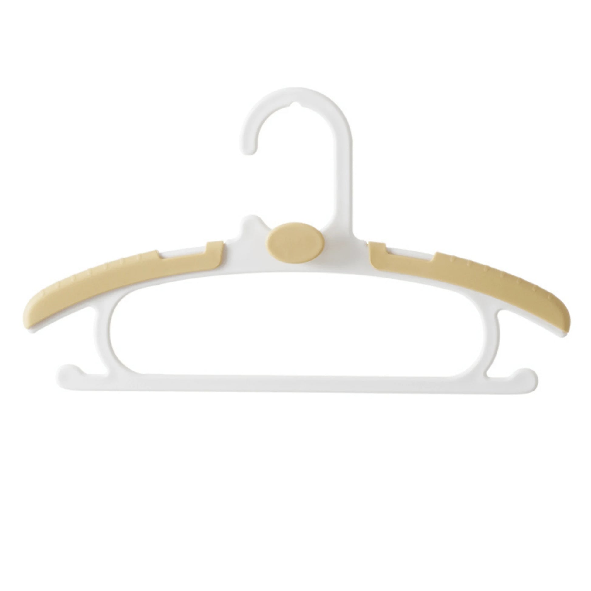 Zenlife Brook Stackable Kids Clothes Hanger, 10pcs, Yellow
