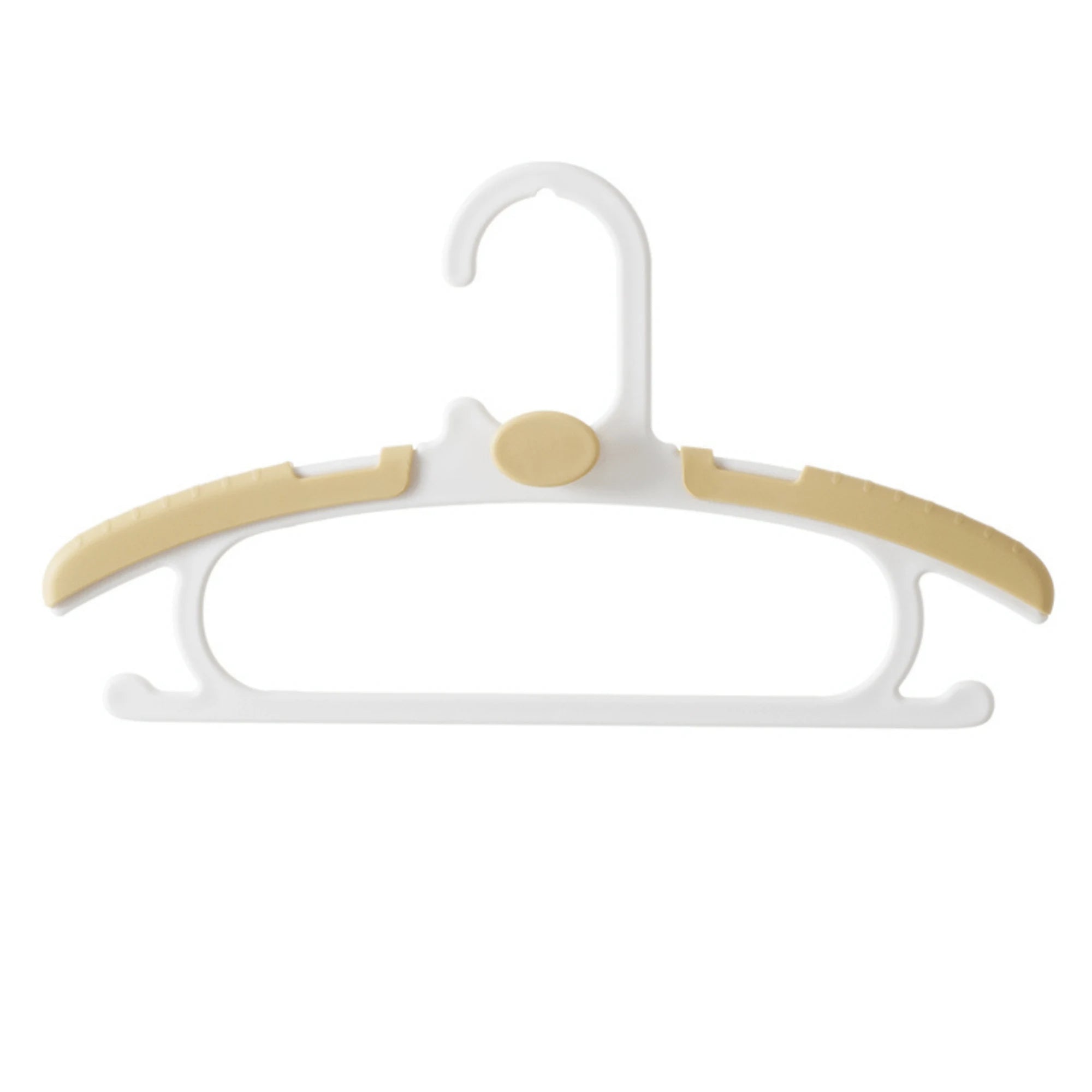 Zenlife Brook Stackable Kids Clothes Hanger, 10pcs, Yellow