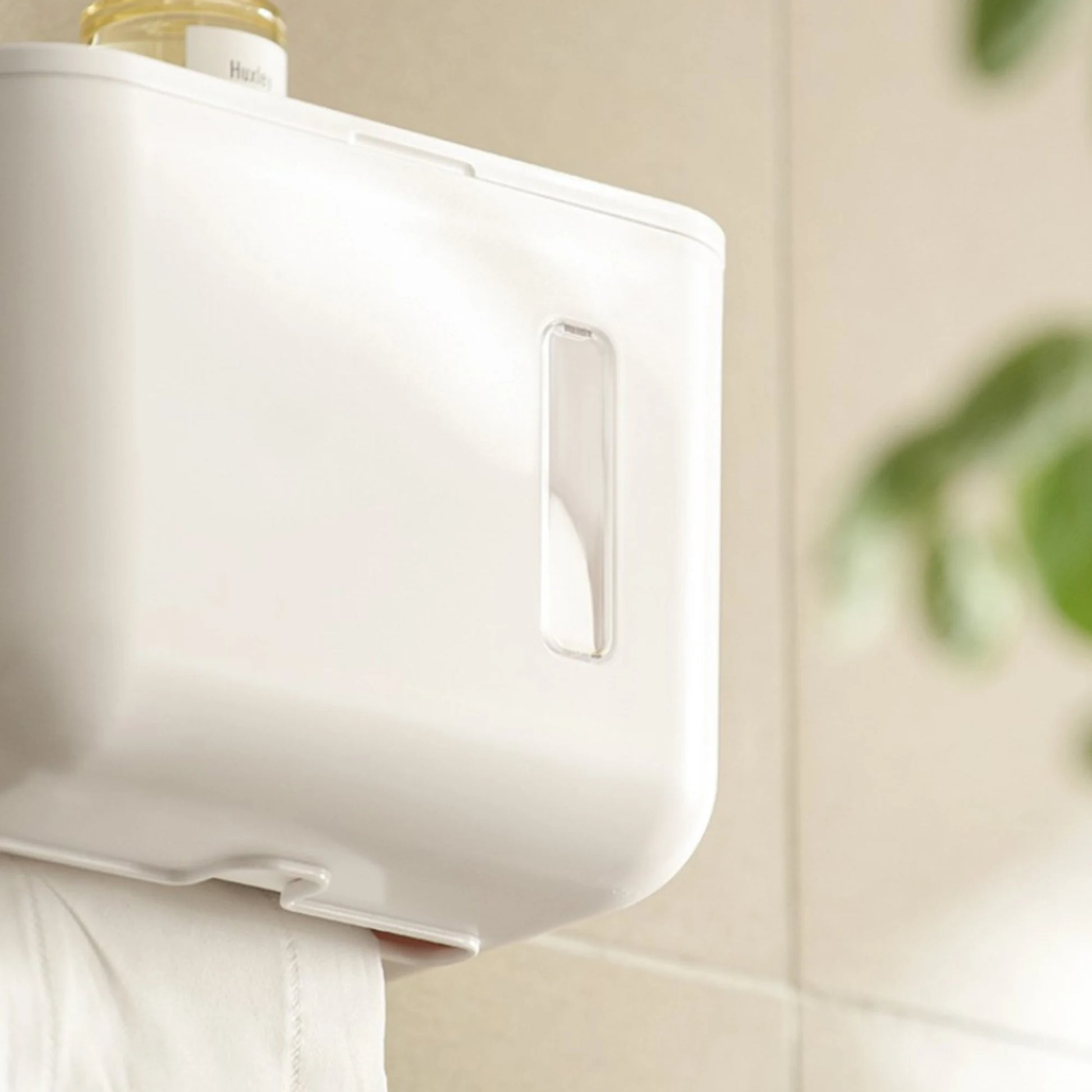 ZenLife Dale Multi-Functional Bathroom Wall Mounted Tissue Box, 18.7x12x18.8cm