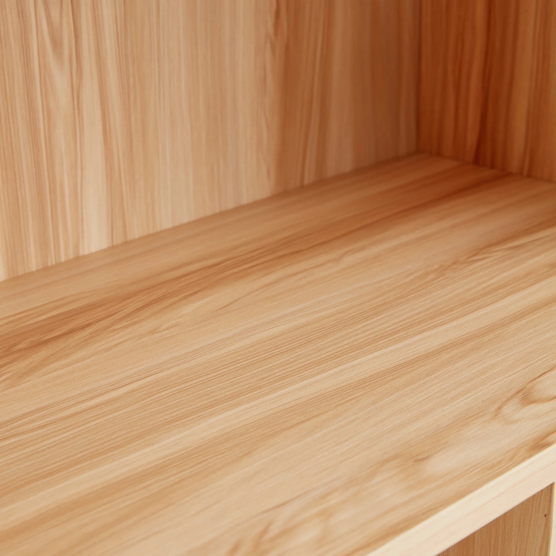 Linspire Noble Bookcase, Natural Wood, 80x29x179cm