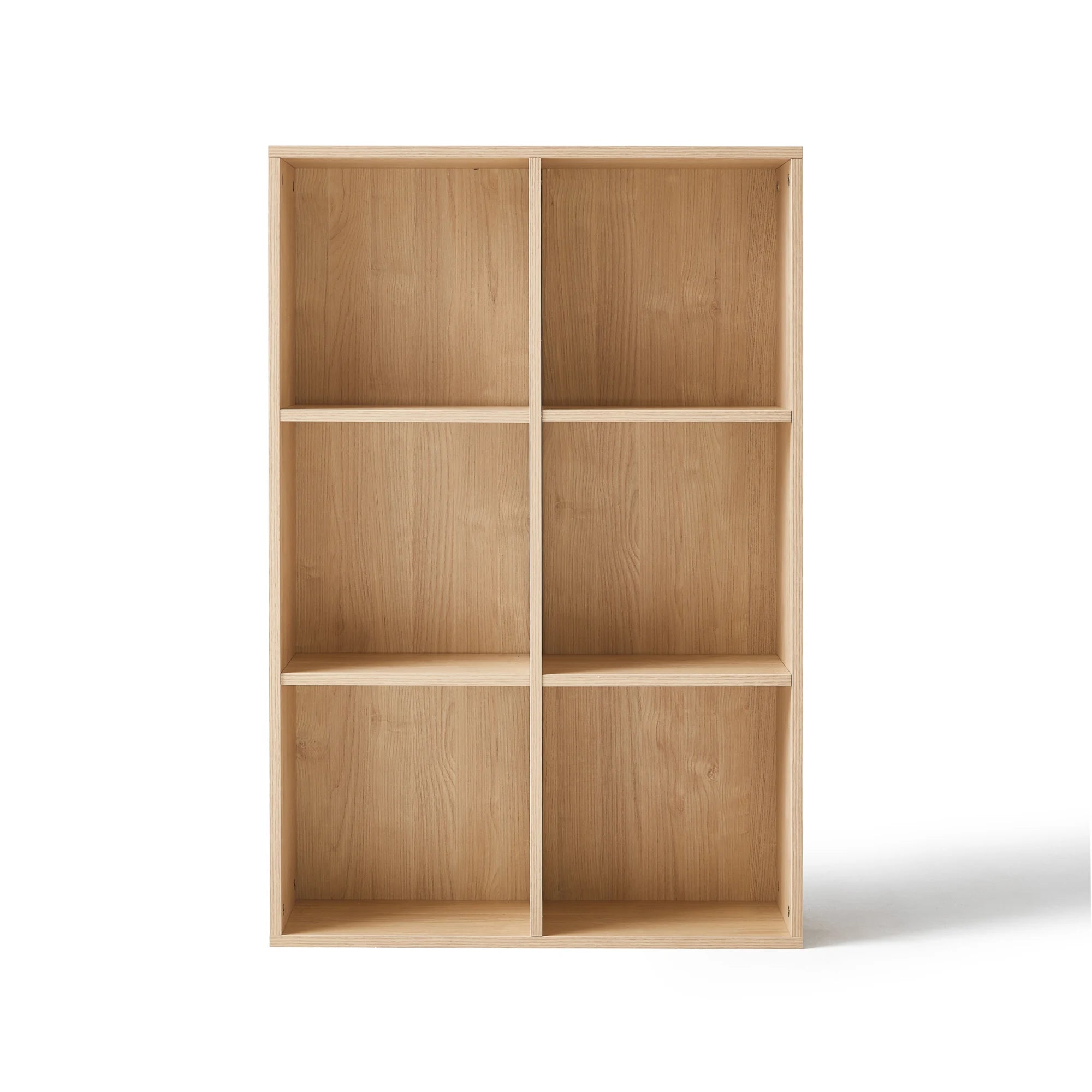 Linspire Geo 6 Cube Storage Unit, Natural Wood