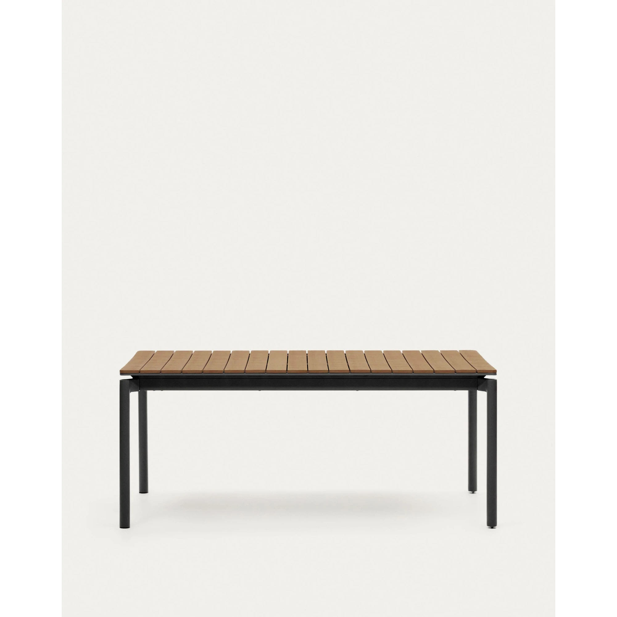 Kave Home Canyelles Extendable Dining Table, 180cm, Black