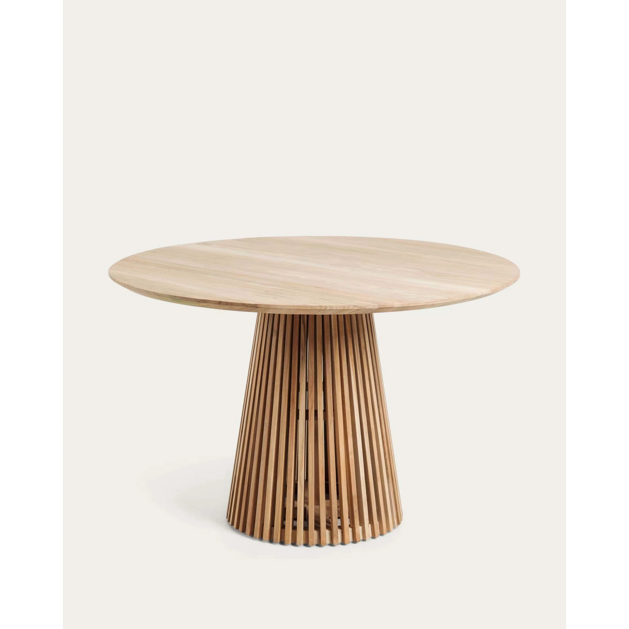 Kave Home Jeanette Solidwood Dining Table, Natural Wood
