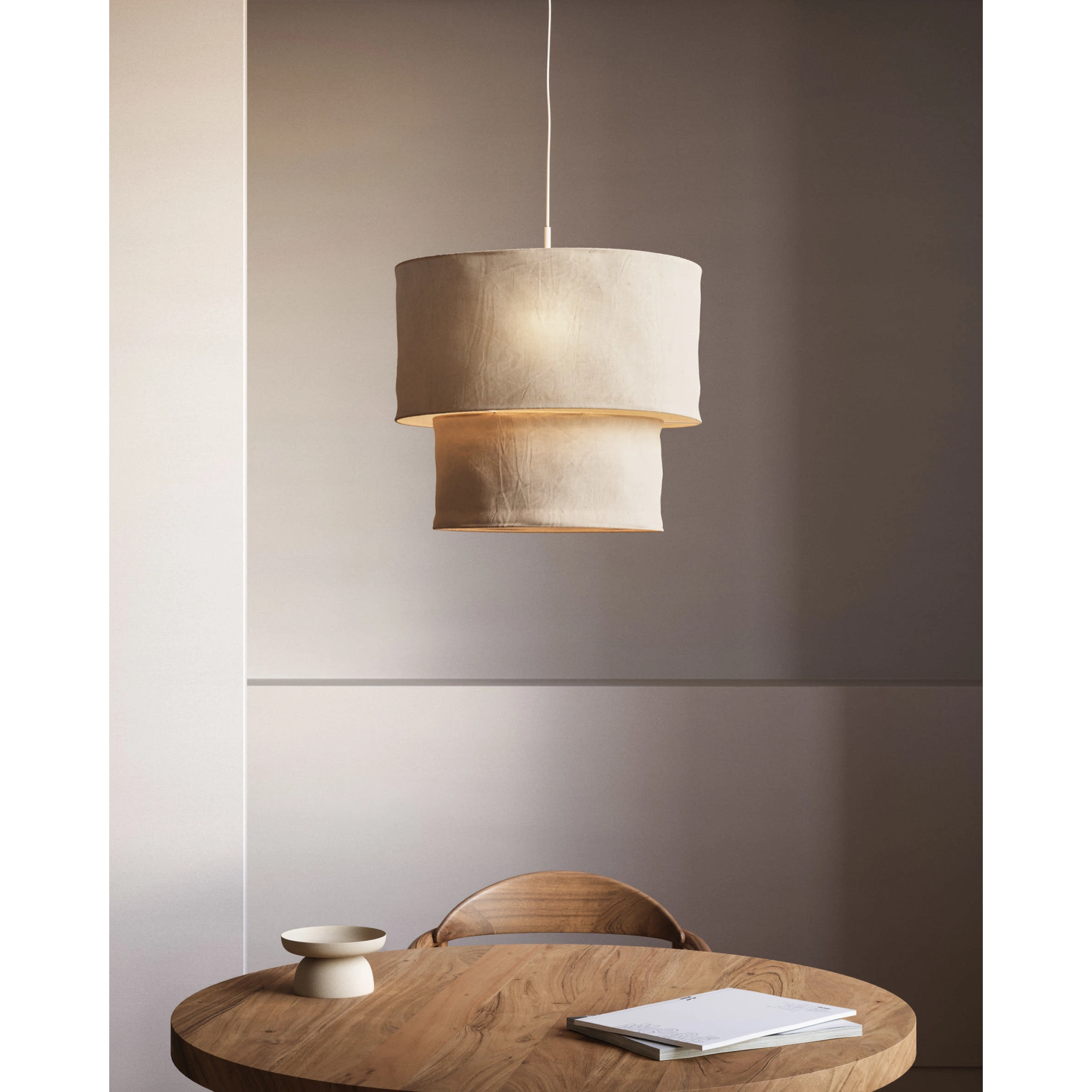 Kave Home Mariela Linen Pendant Light Shade