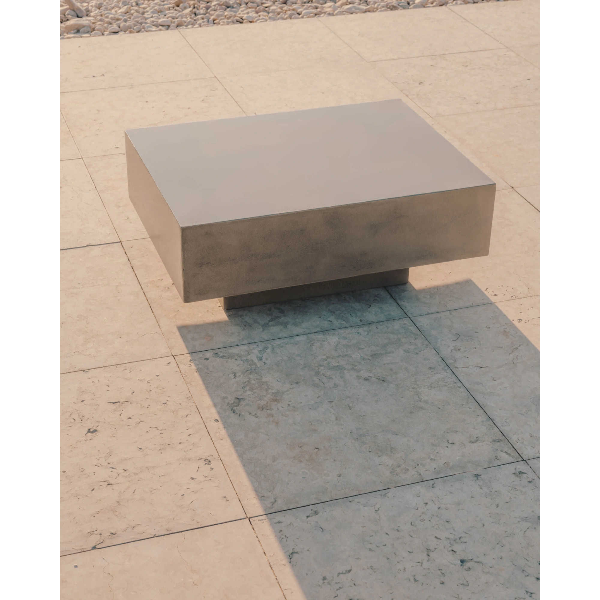 Kave Home Rustella Cement Coffee Table