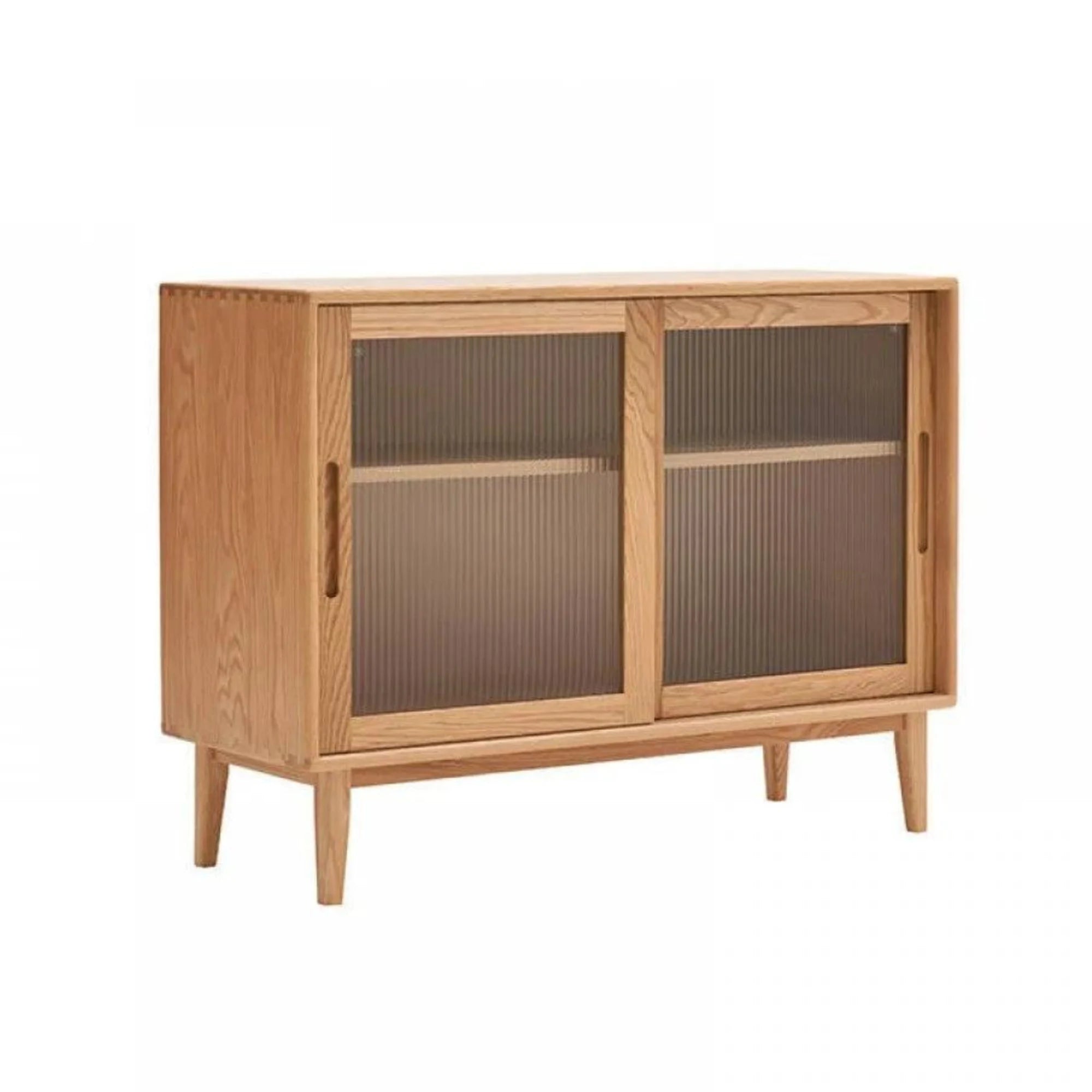 Solidwood Bailey Sideboard, 110x40x81CM, Natural Wood