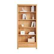 Solidwood Norway Bookcase, 85x32CM, Natural Wood