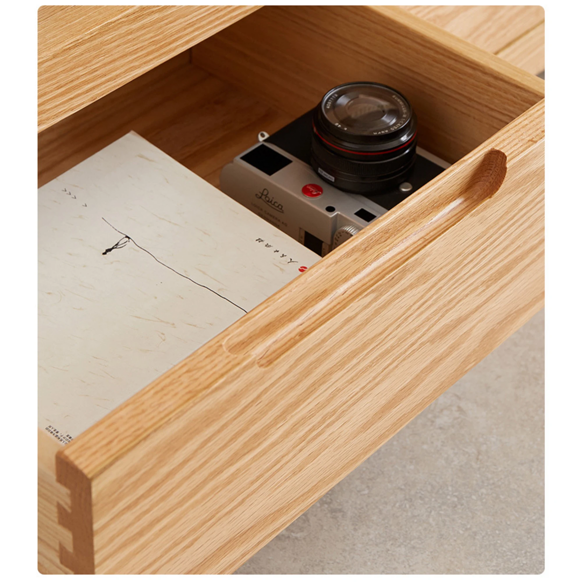 Solidwood Norway Bookcase, 85x32CM, Natural Wood