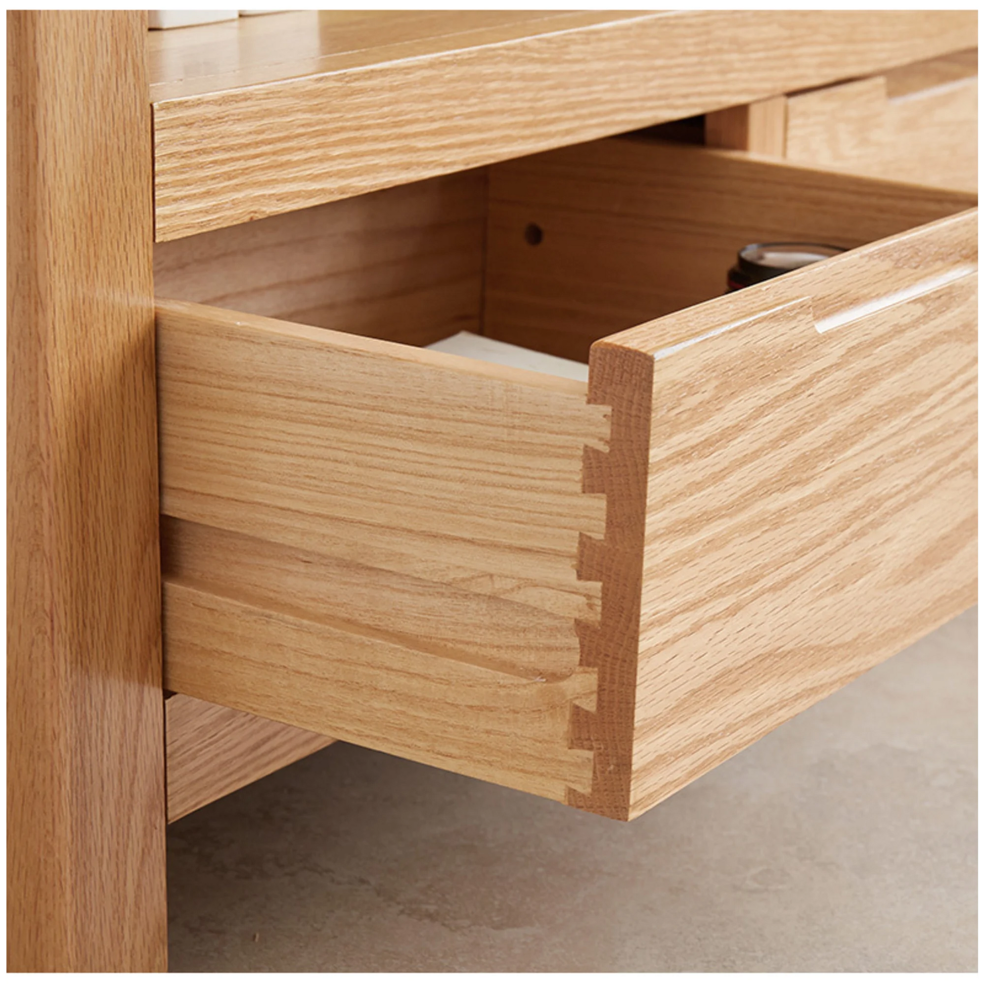 Solidwood Norway Bookcase, 85x32CM, Natural Wood