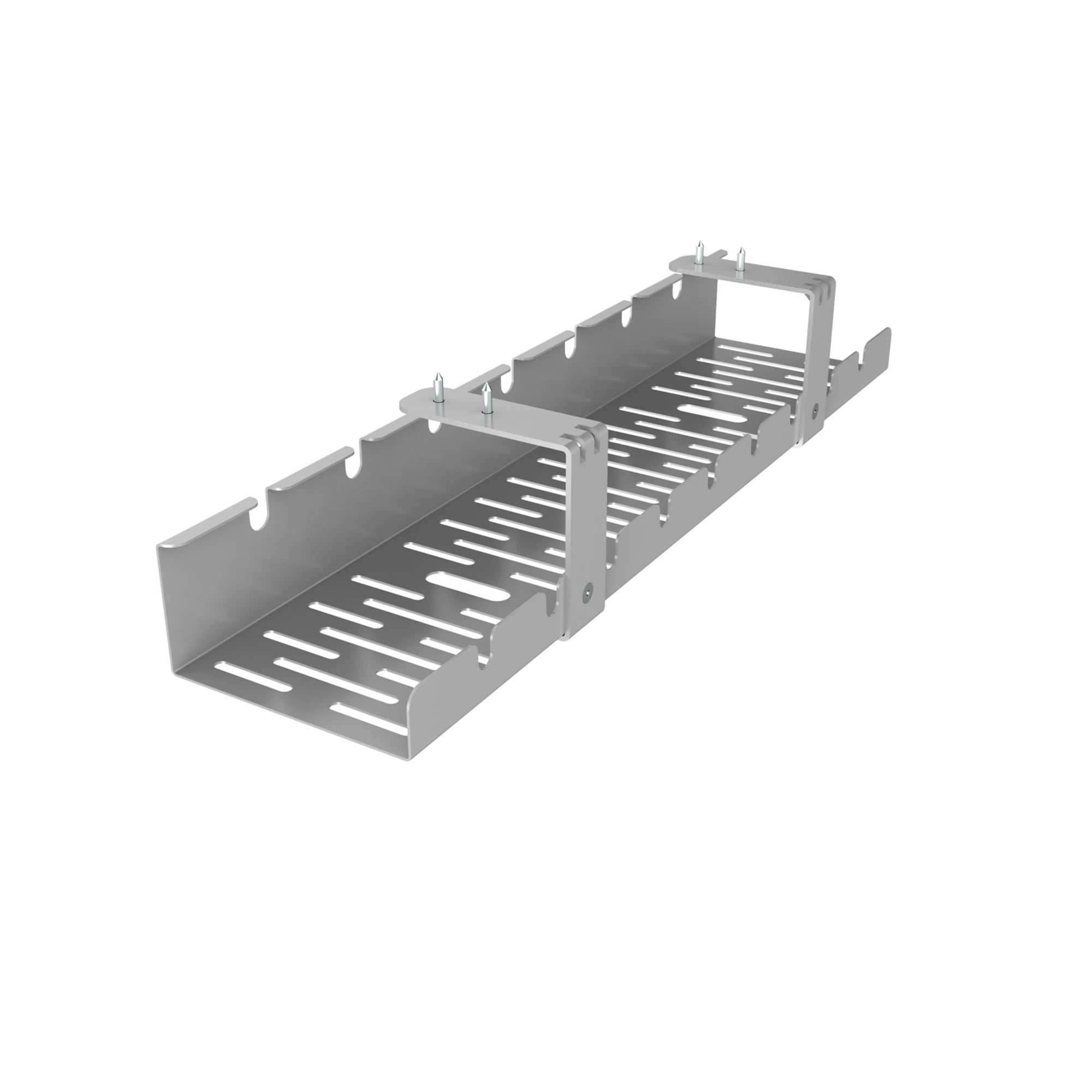LoctekcmP502 Under Desk Cable Management Basket Tray, 500x122x90mm, White