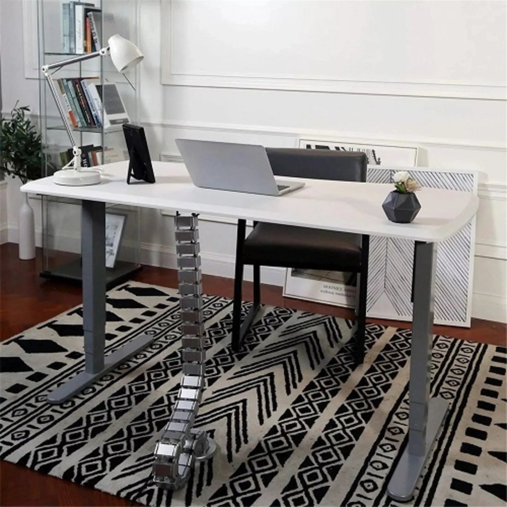 LoctekcmP017 Cable Management Spine,120cm, Silver