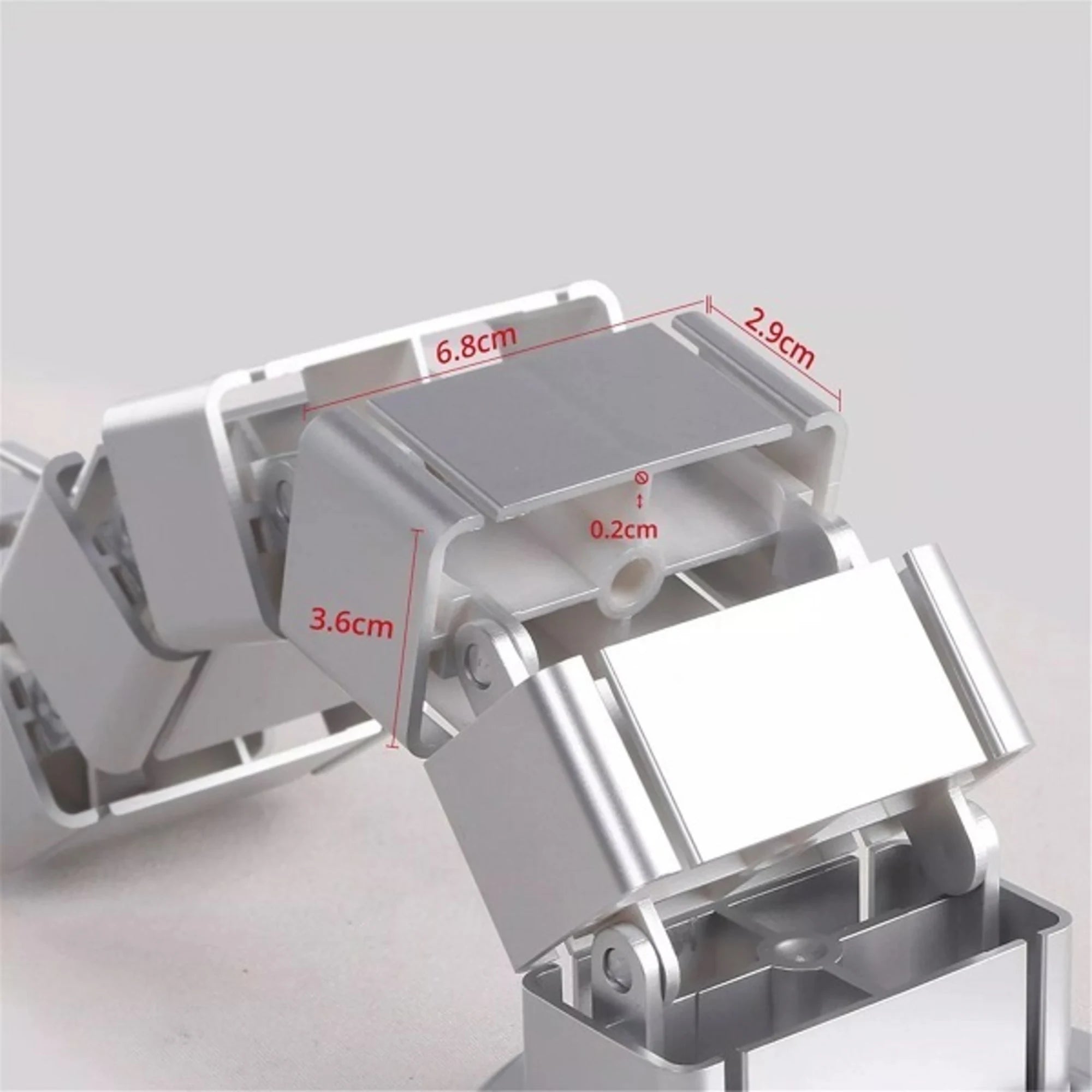 LoctekcmP017 Cable Management Spine,120cm, Silver