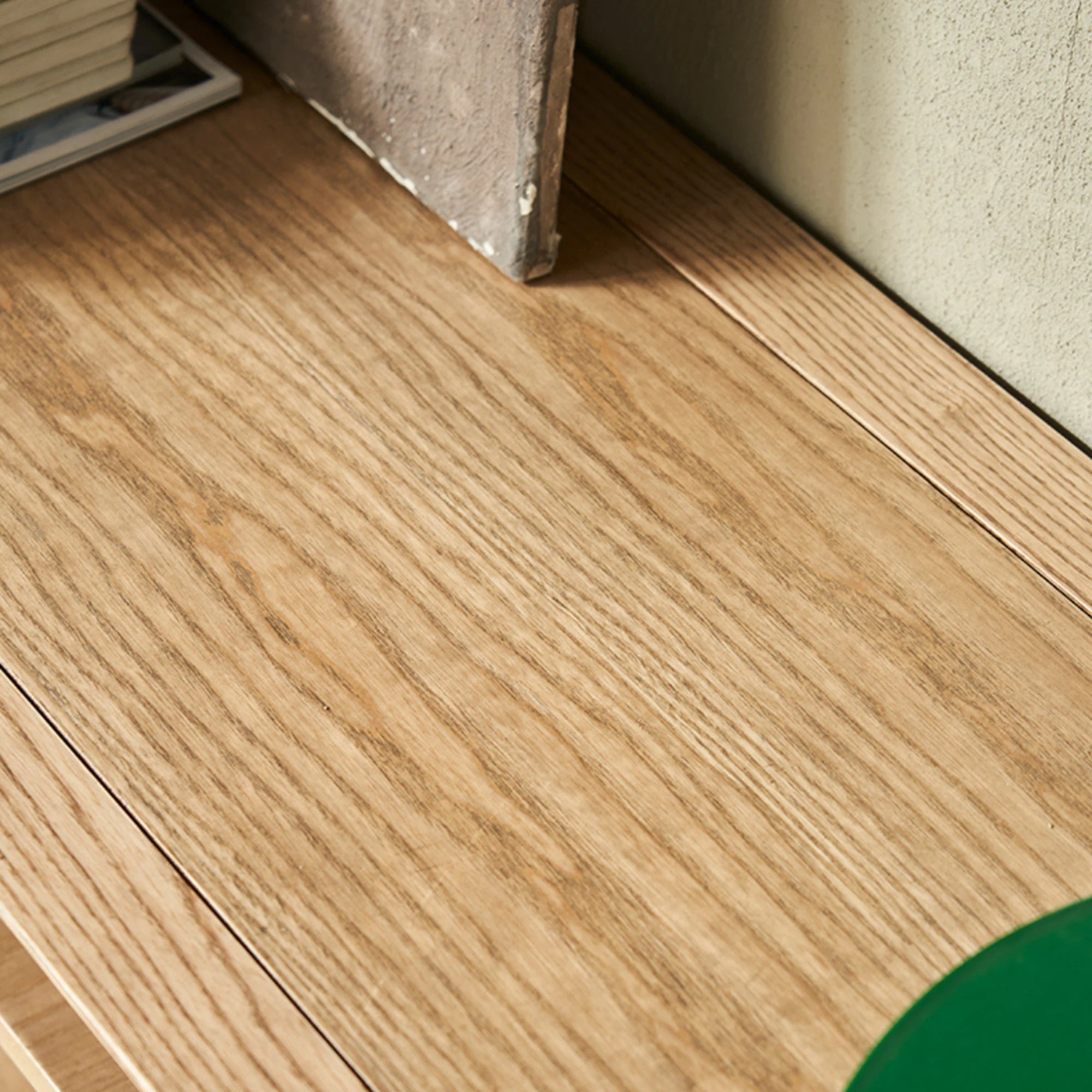 BohoBoho Laxo Solid Wood & Rattan TV unit, Natural Wood, 220x40x60cm