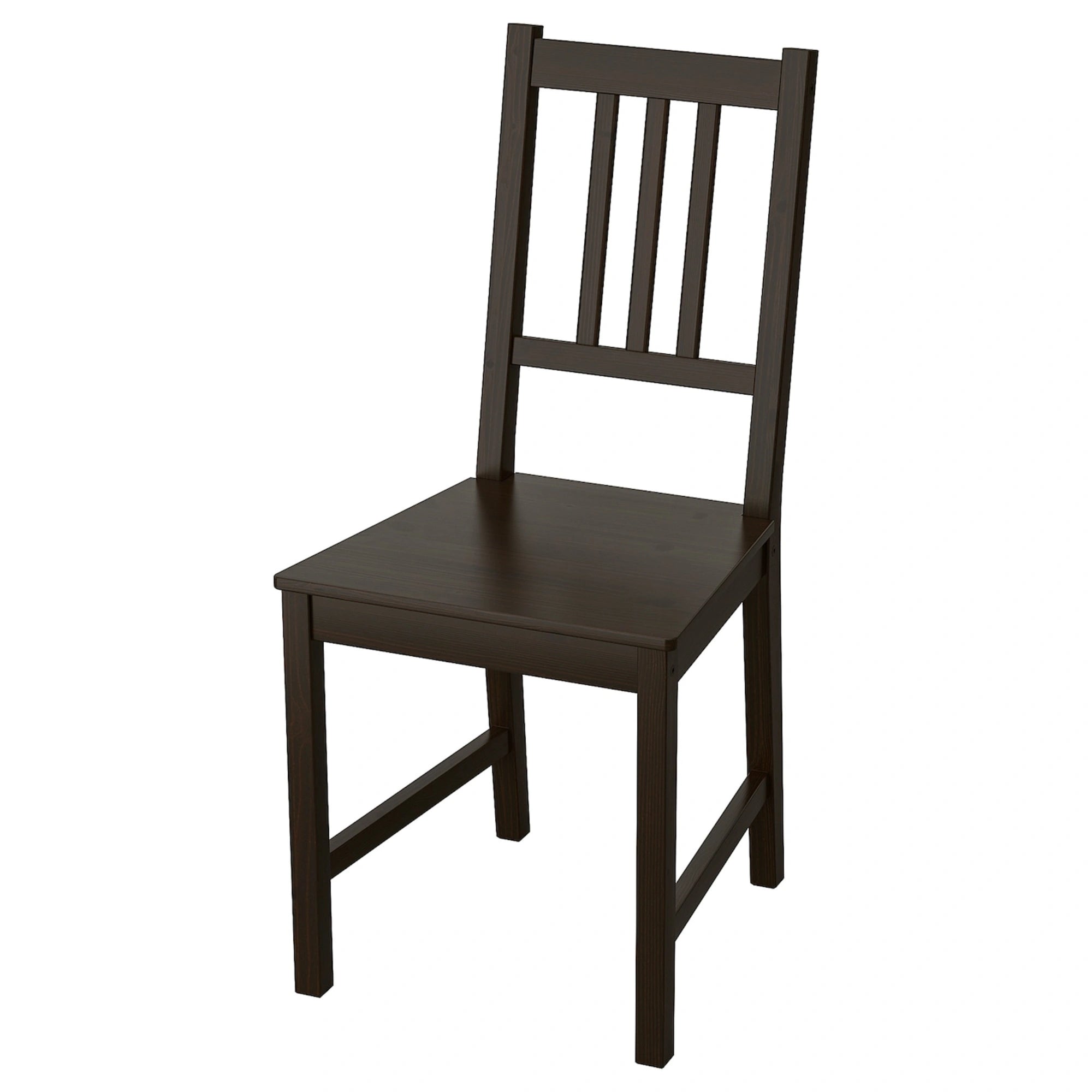 IKEA STEFAN Chair, Black-Brown