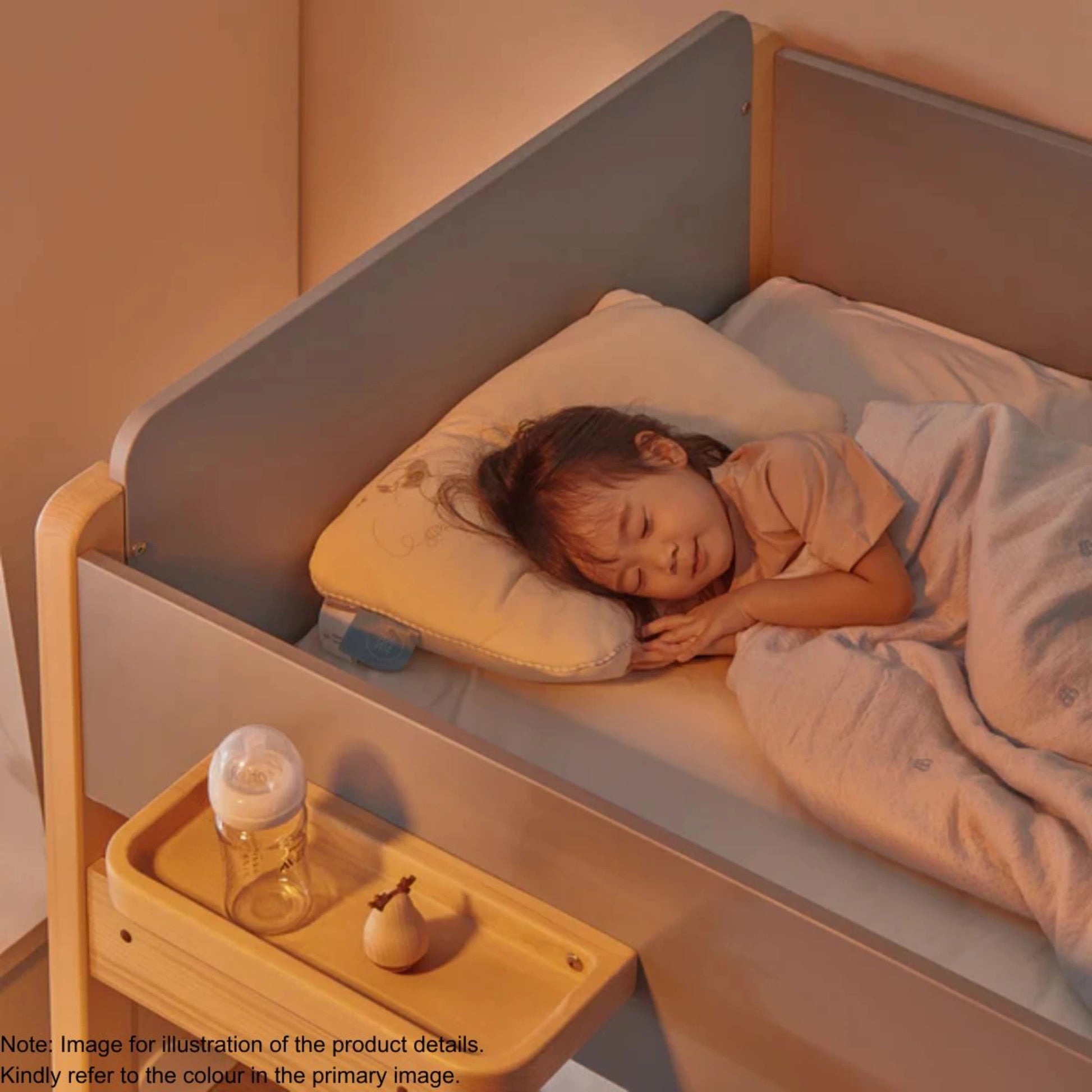 Boori Natty Kids NZ King Single Loft Bed with Storage Staircase, Barley White