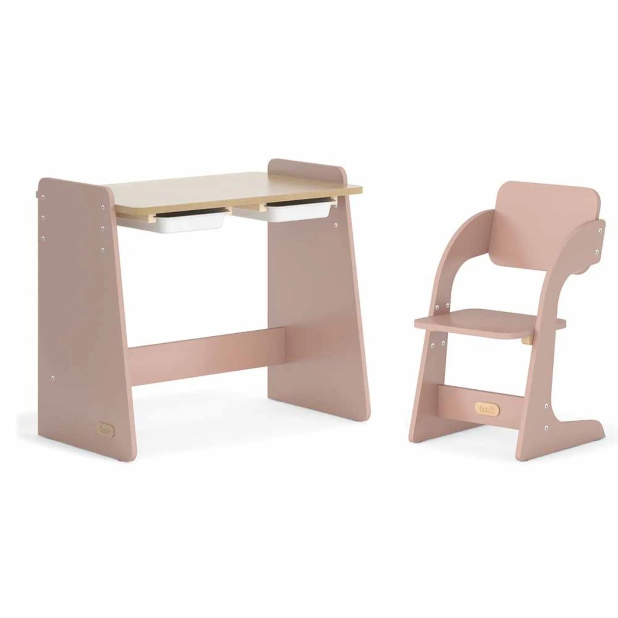 Boori Natty Kids Desk with Study Chair, Cherry