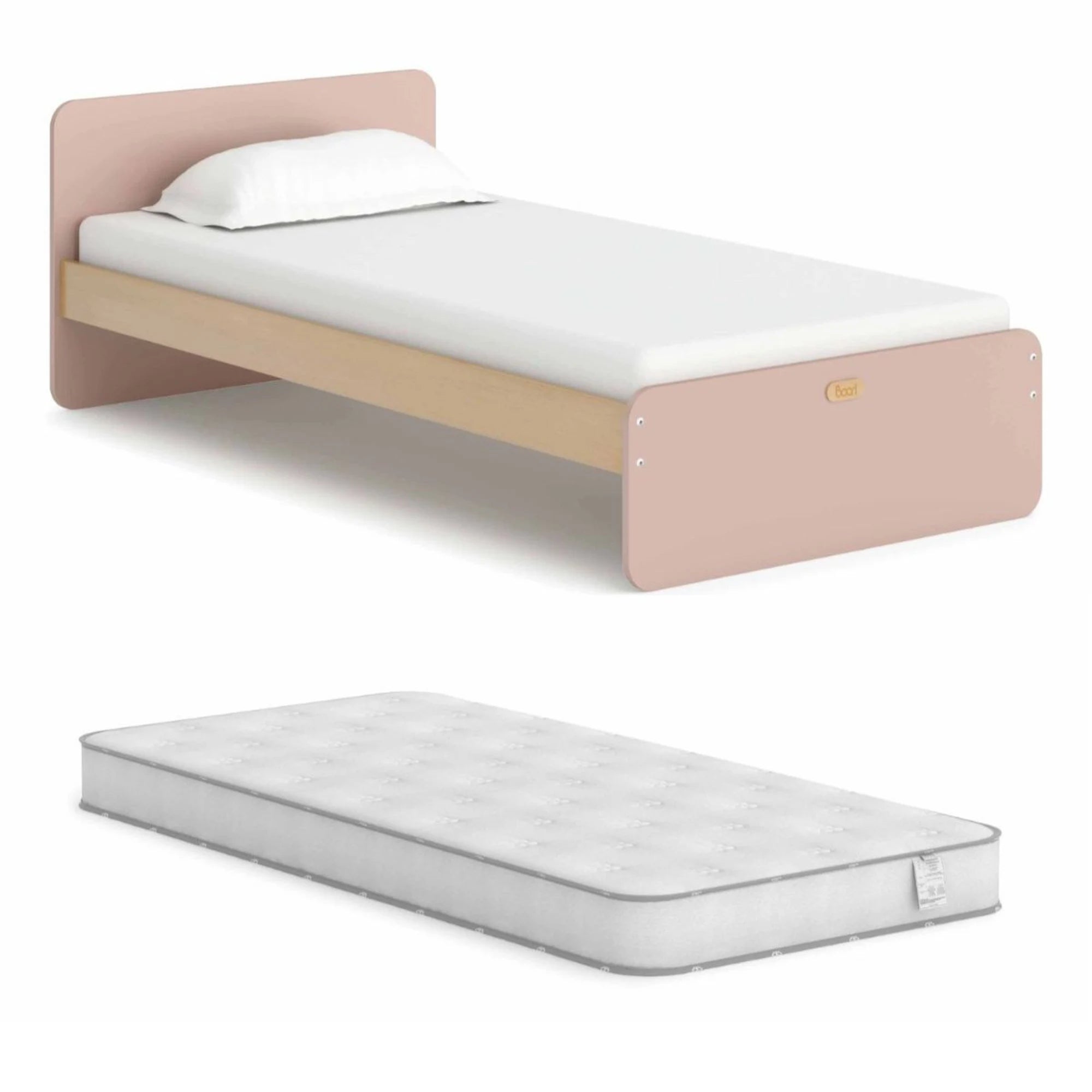 Boori Neat Kids NZ Single Bed with Spring Mattress, Cherry