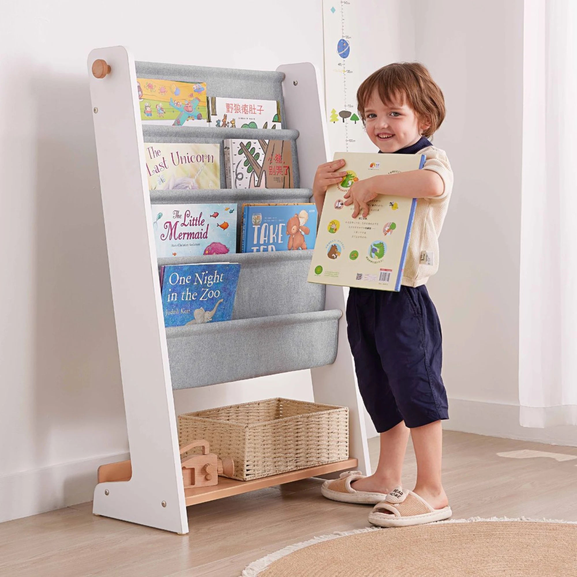 Boori Oslo Kids Bookrack, Barley