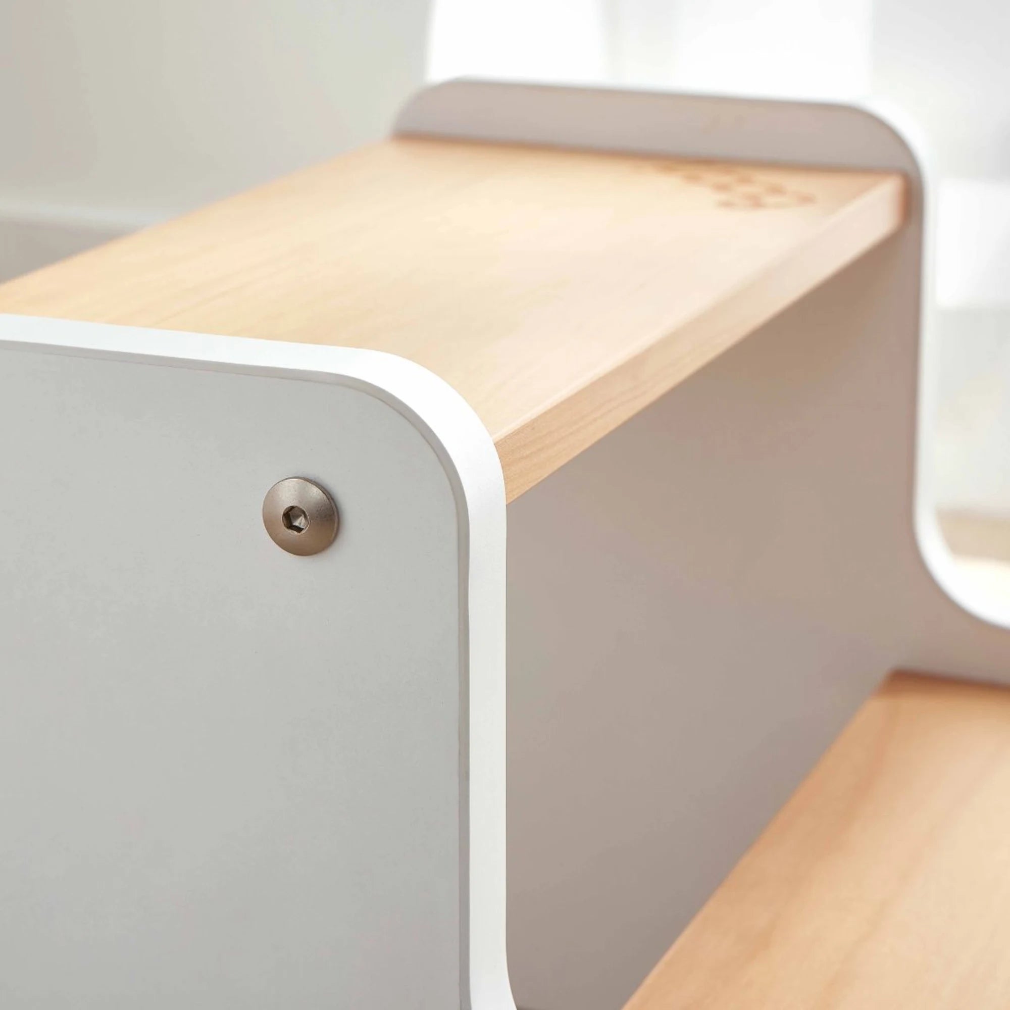 Boori Tidy Kids Foot Step Stool, Barley