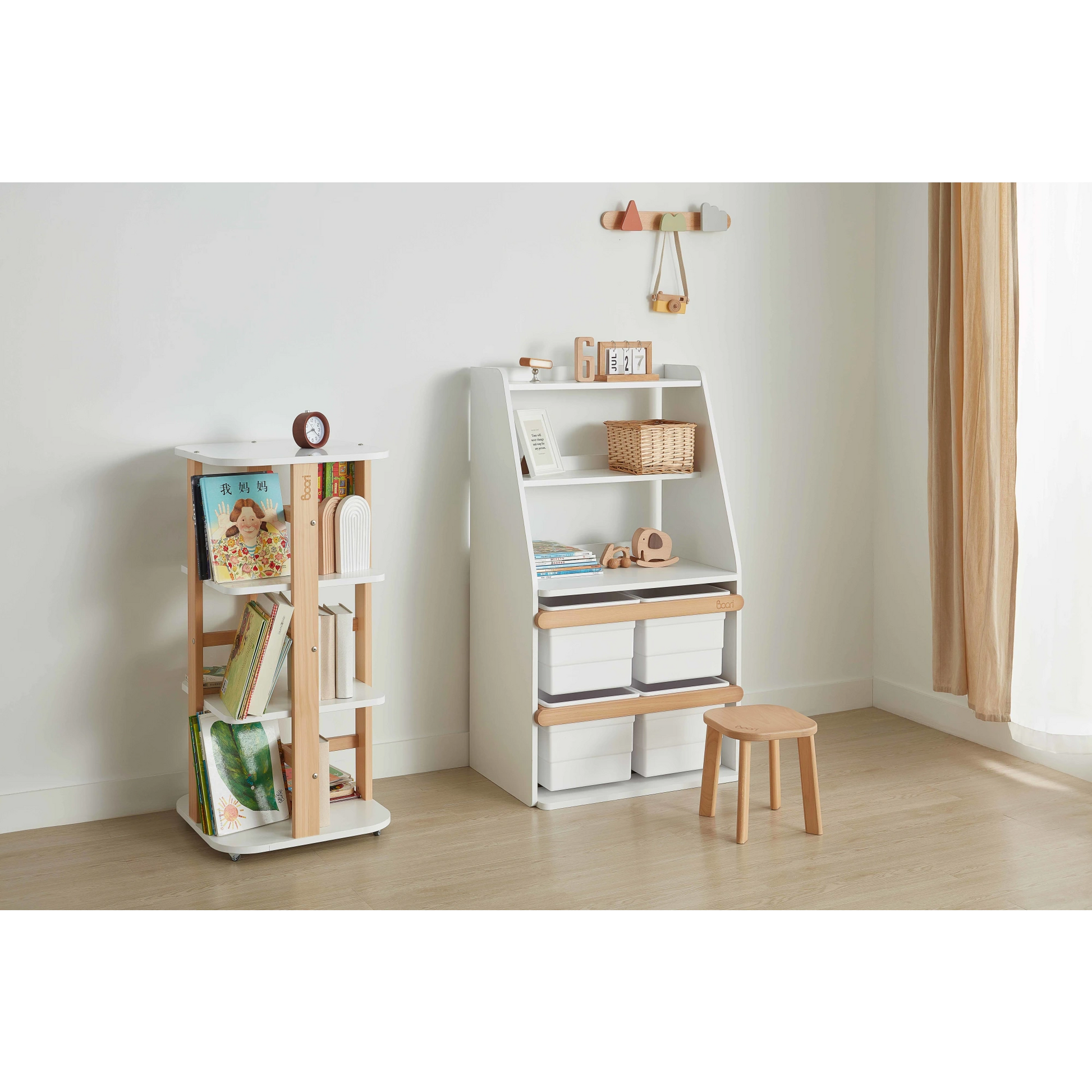 Boori Tidy Kids Toy Cabinet Shelf, Barley