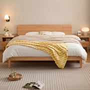 Linspire Ceri Bed Frame, Natural Wood