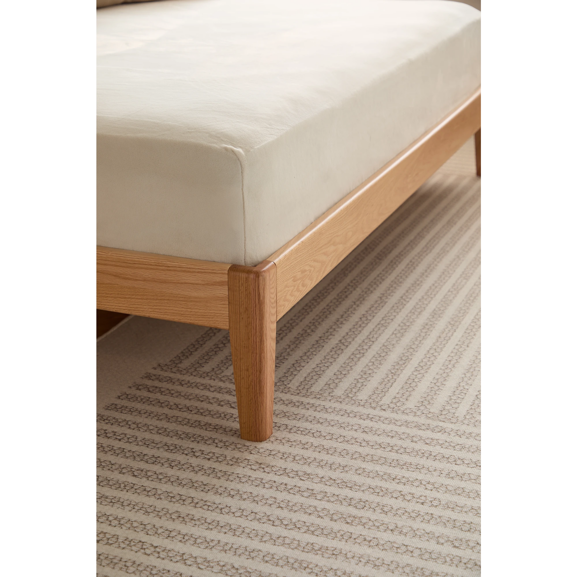 Linspire Ceri Bed Frame, Natural Wood