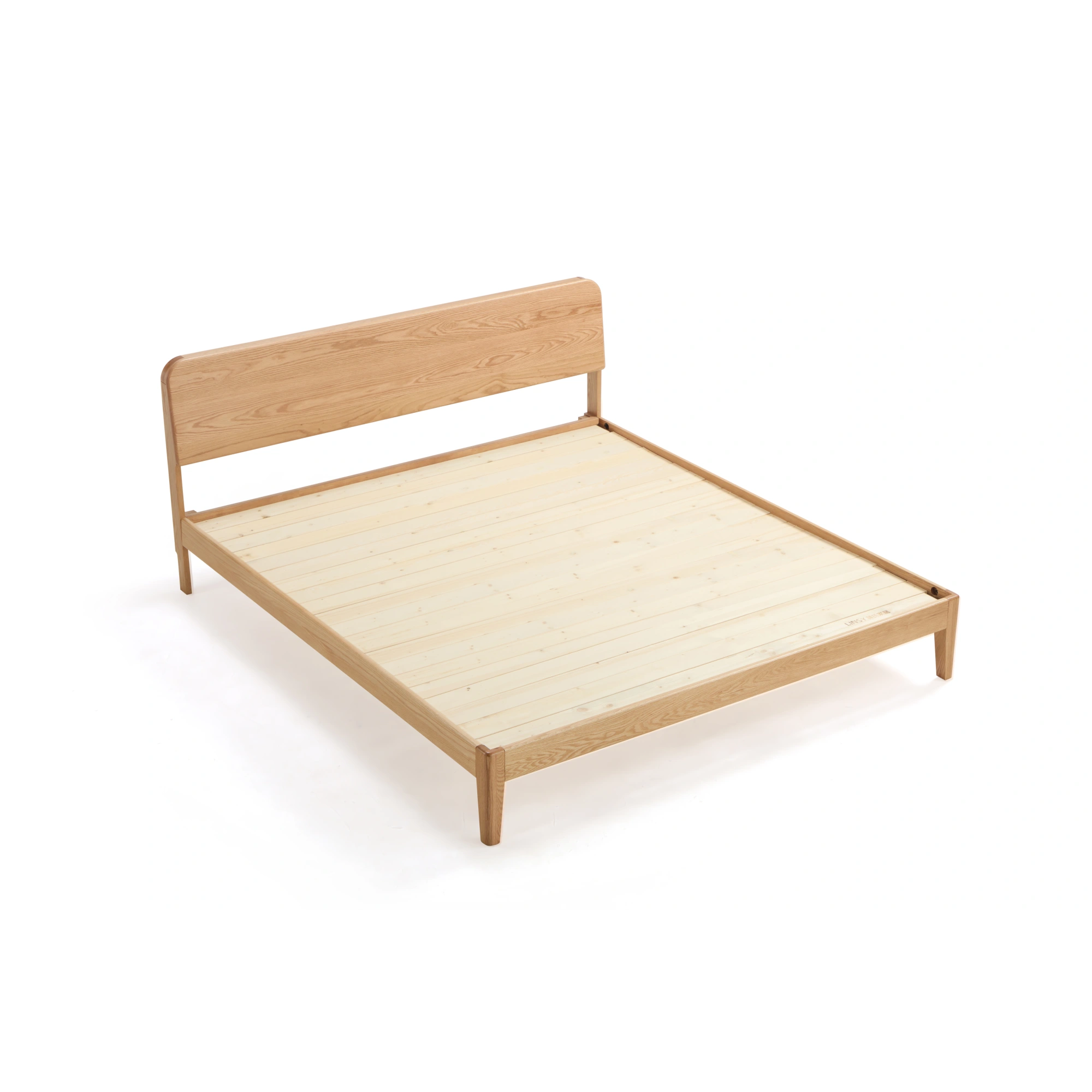 Linspire Ceri Bed Frame, Natural Wood