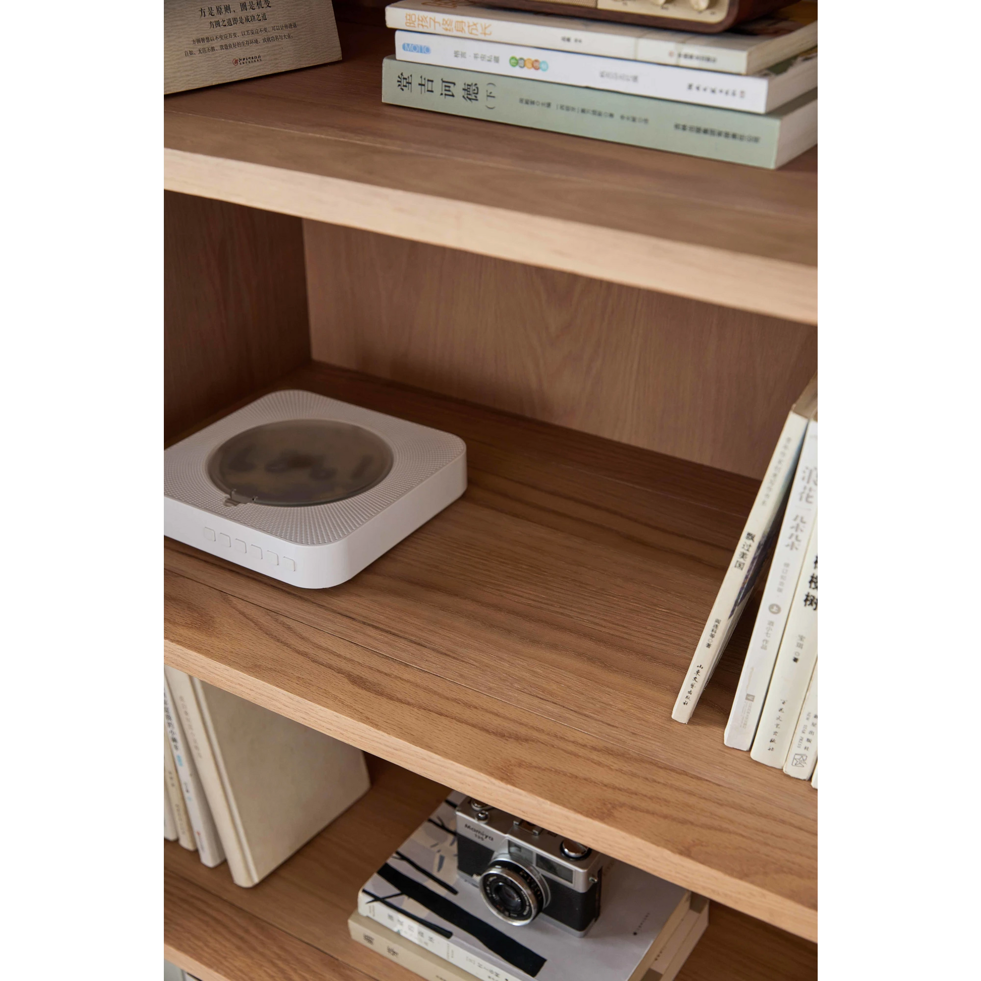 Linspire Ventus Bookcase with Storage Drawers, Beaver