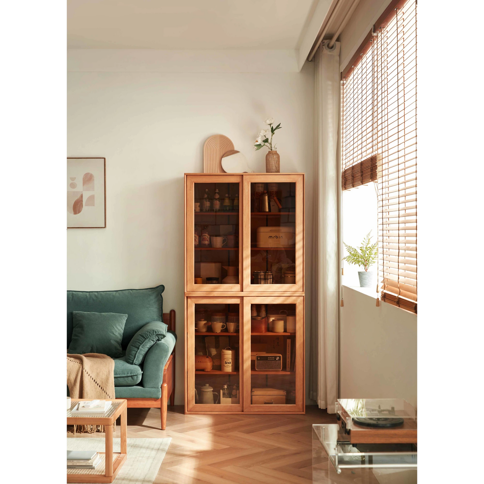 Linspire Verve Glass Cabinet Large Module