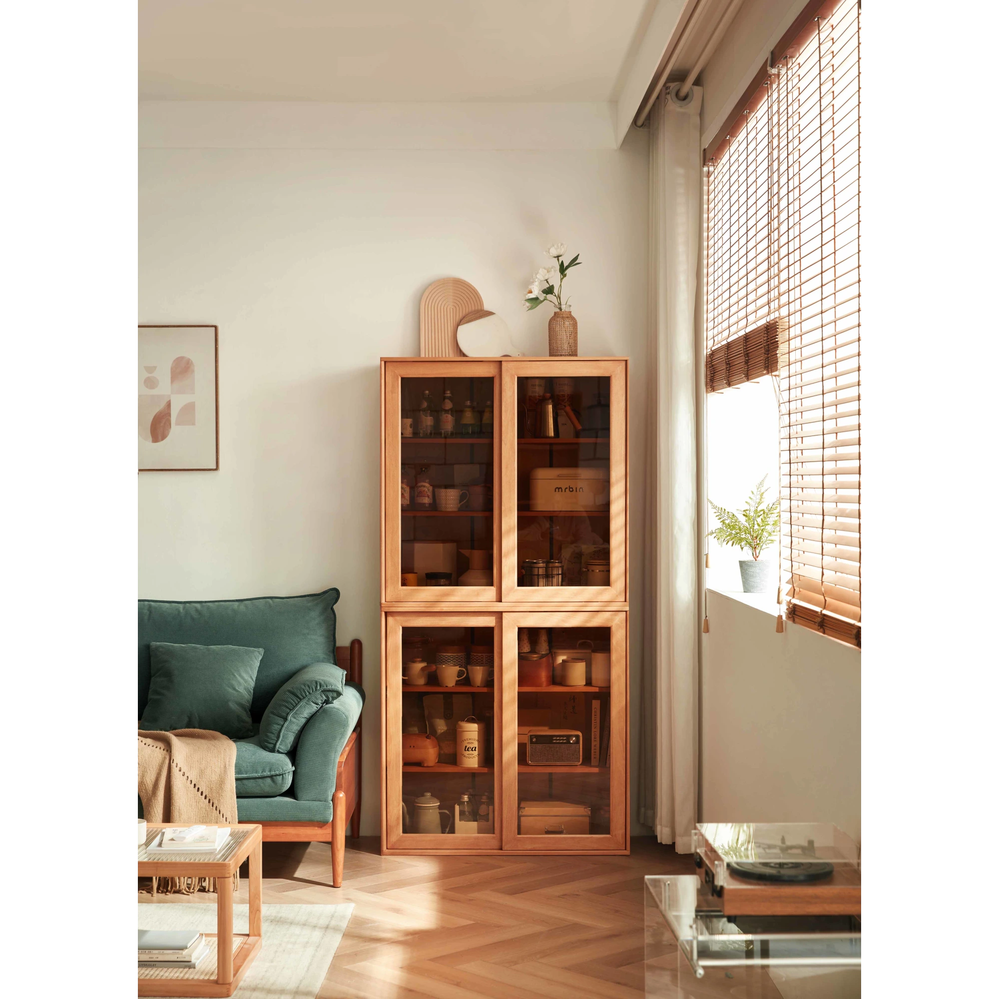 Linspire Verve Glass Cabinet Large Module