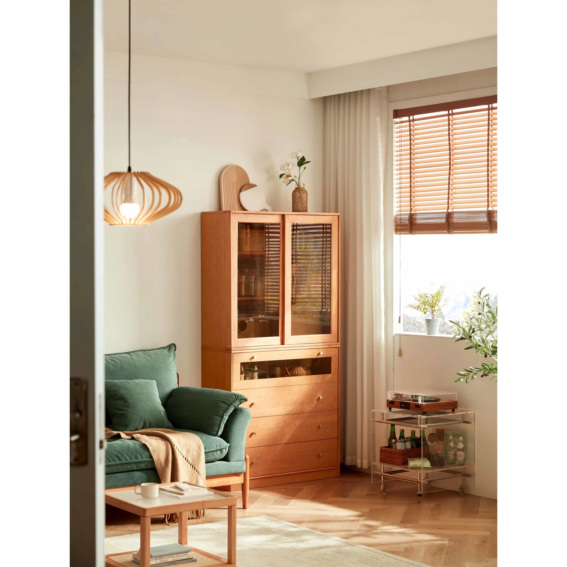 Linspire Verve Set of 2 Large Modular Display Cabinet