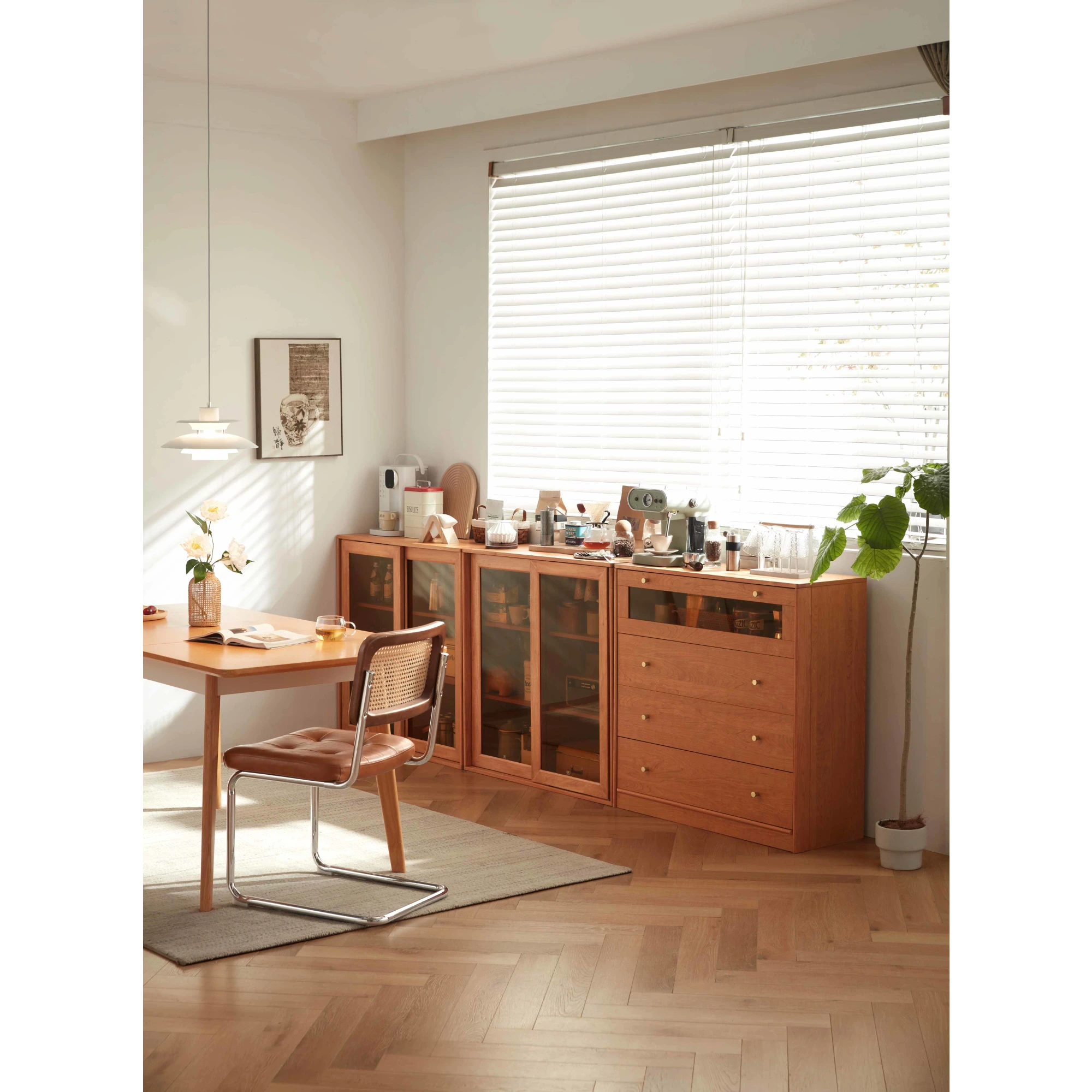 Linspire Verve Set of 2 Large Modular Display Cabinet