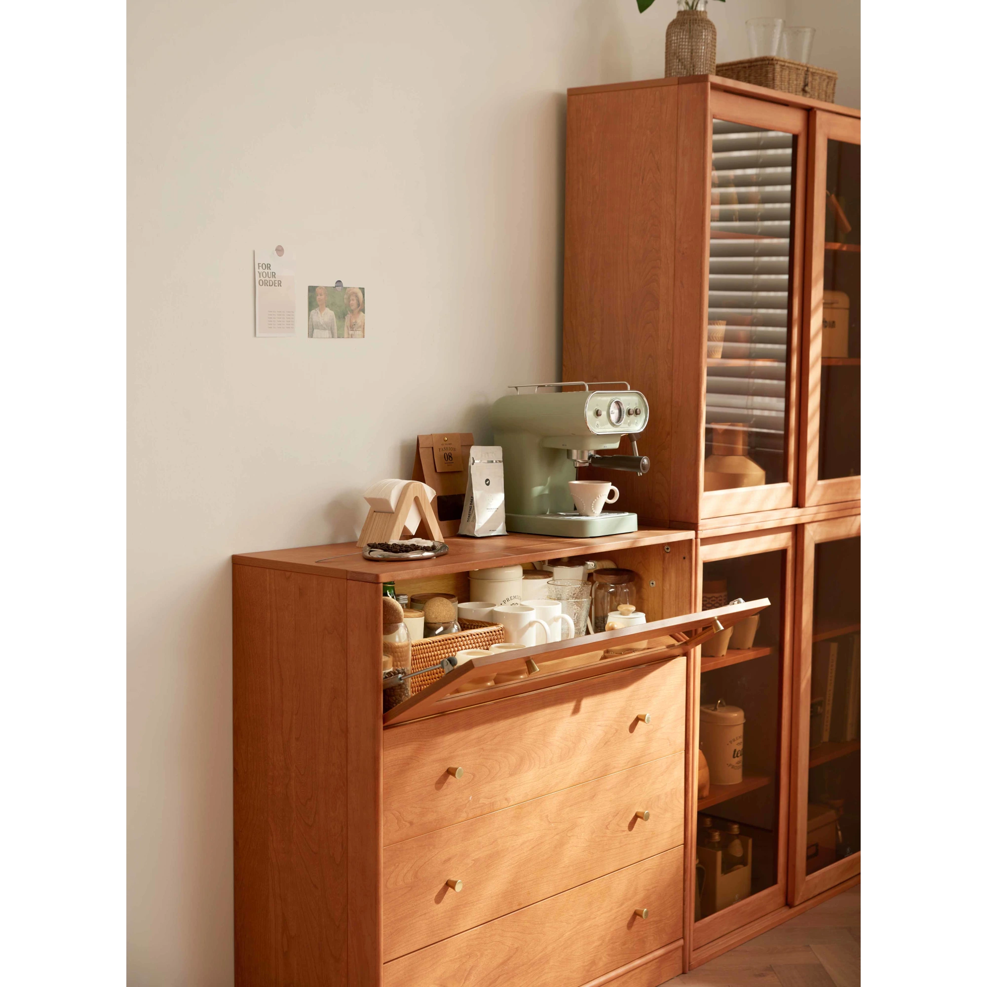 Linspire Verve Set of 2 Large Modular Display Cabinet