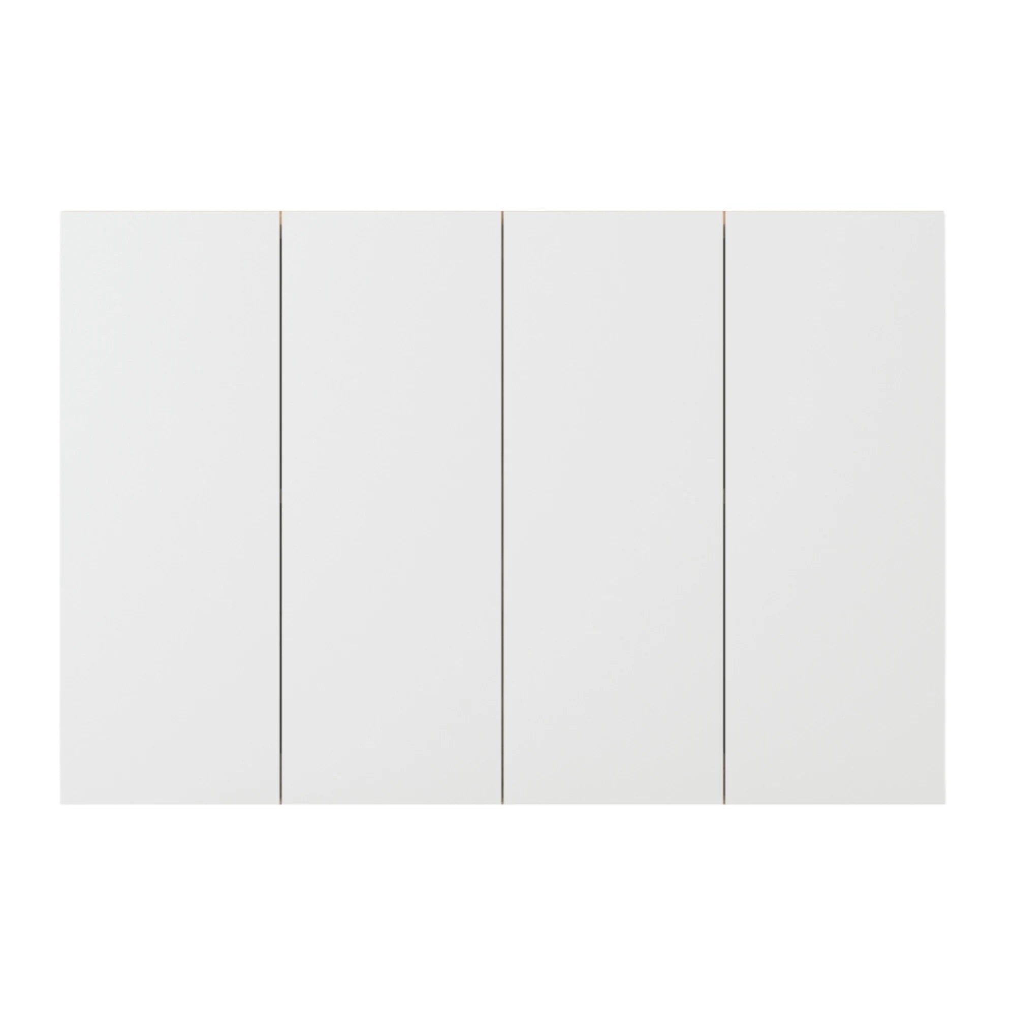 Loft Kiri Bookcase Door, 4 Doors, White