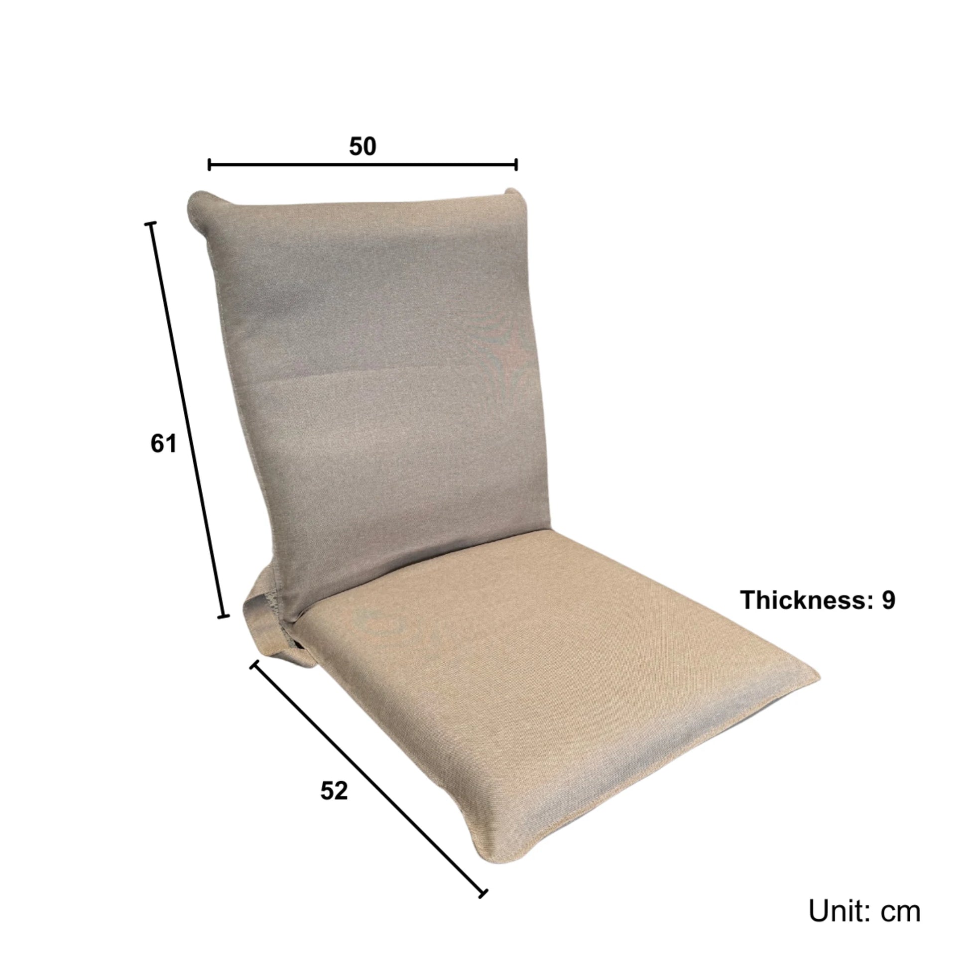 Urbana Japanese Futon Lounge, Ivory