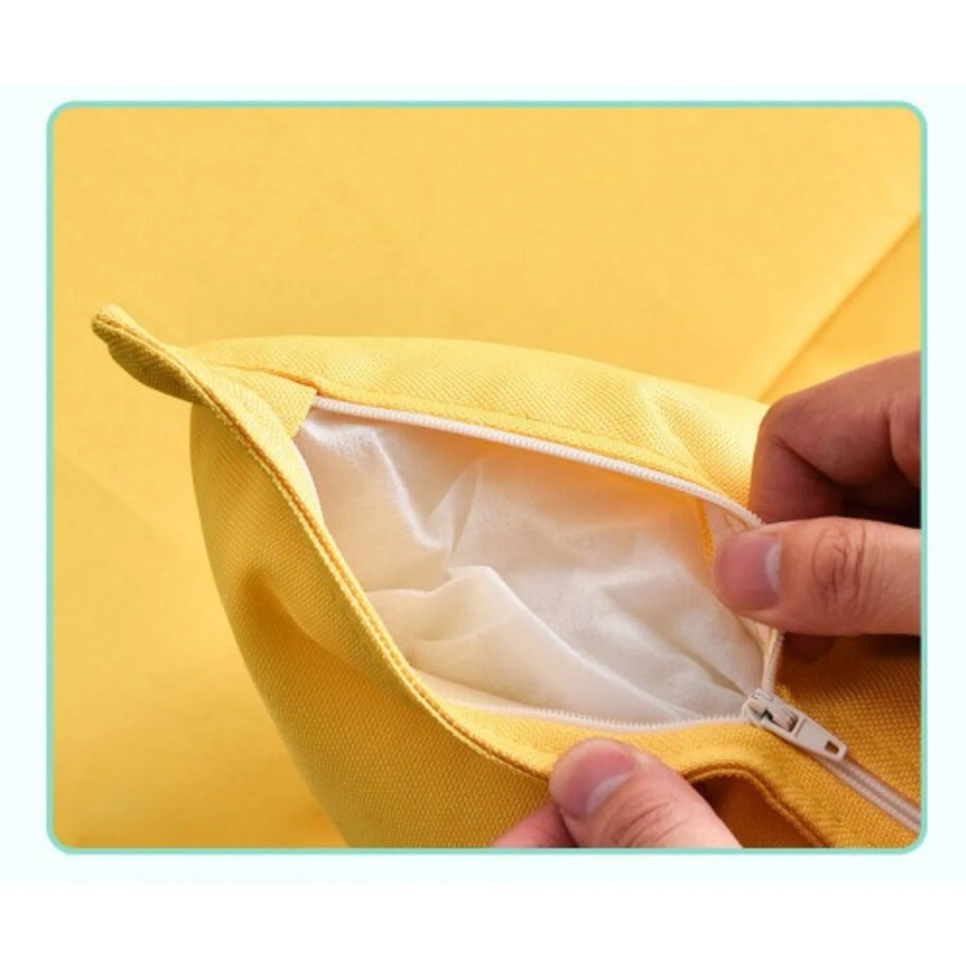 Urbana Japanese Futon Lounge 1-Seater Sofa Bed, 90cm, Yellow