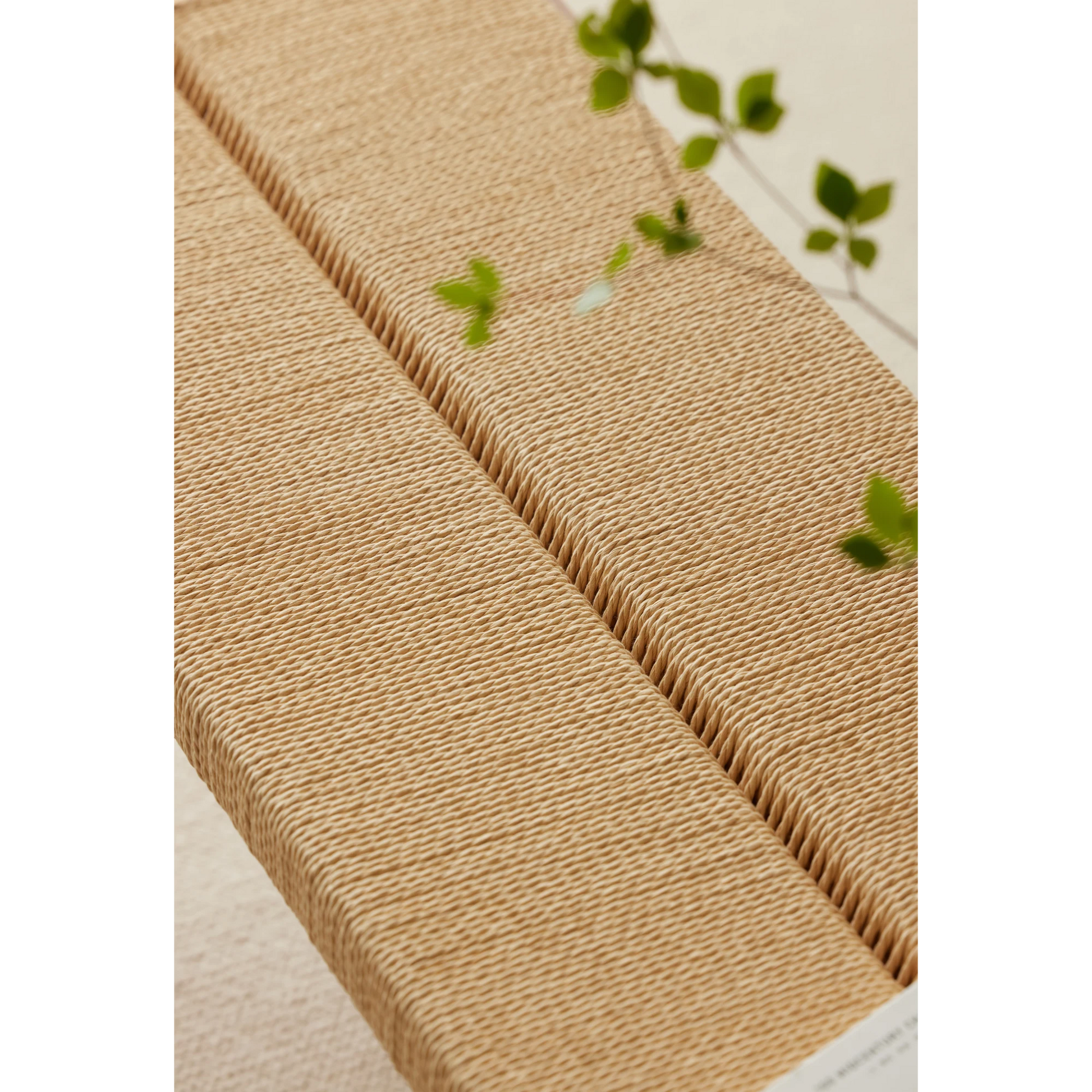 Solidwood Amber Rope Bench, 120cm