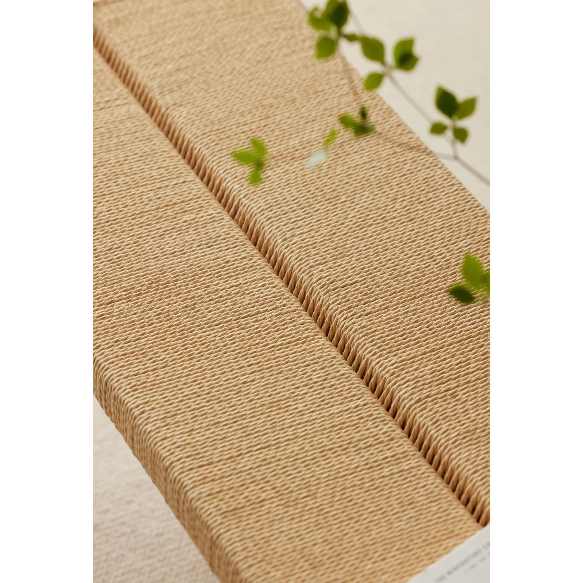 Solidwood Amber Rope Bench, 120cm