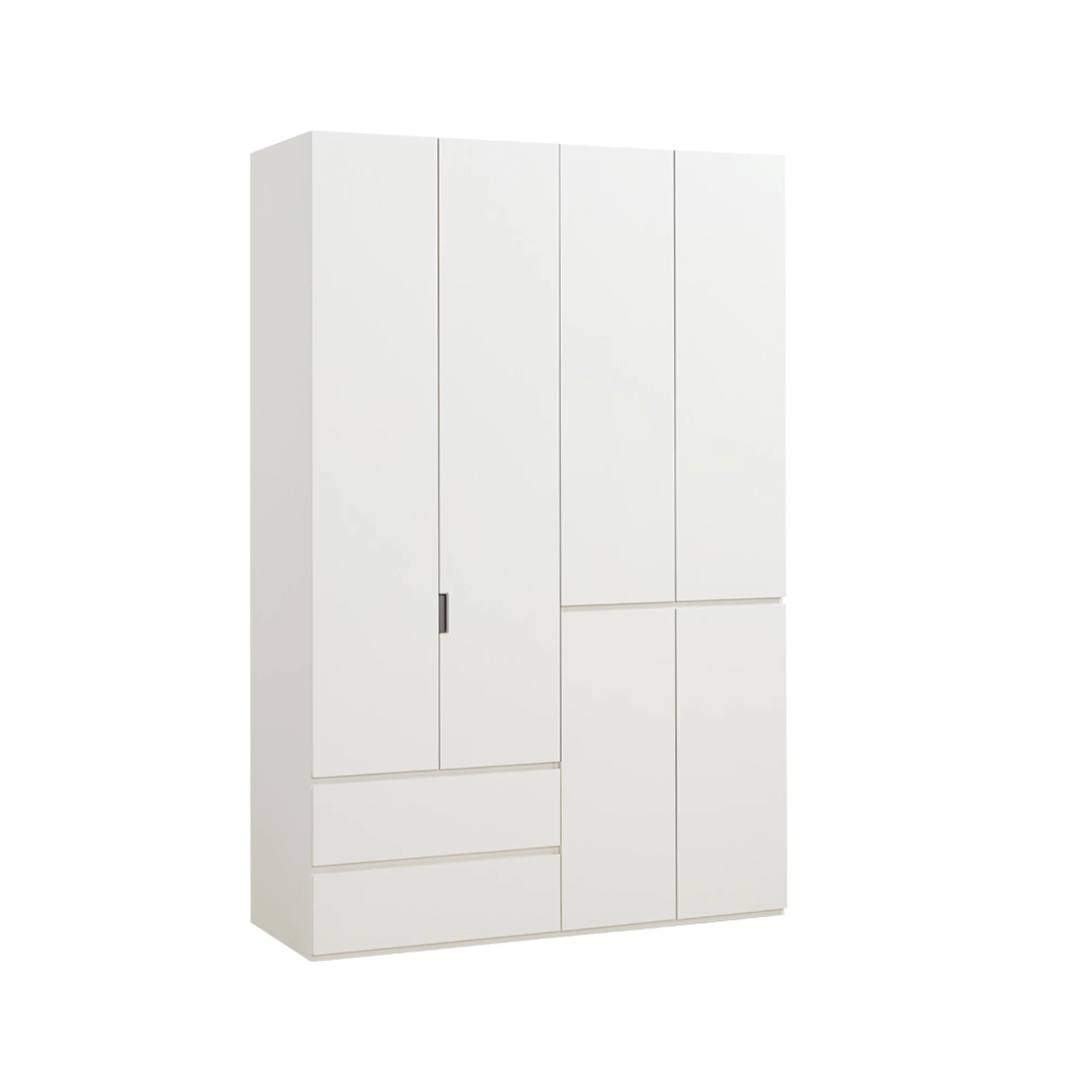 Linspire Serene 4-Door Wardrobe with Drawers