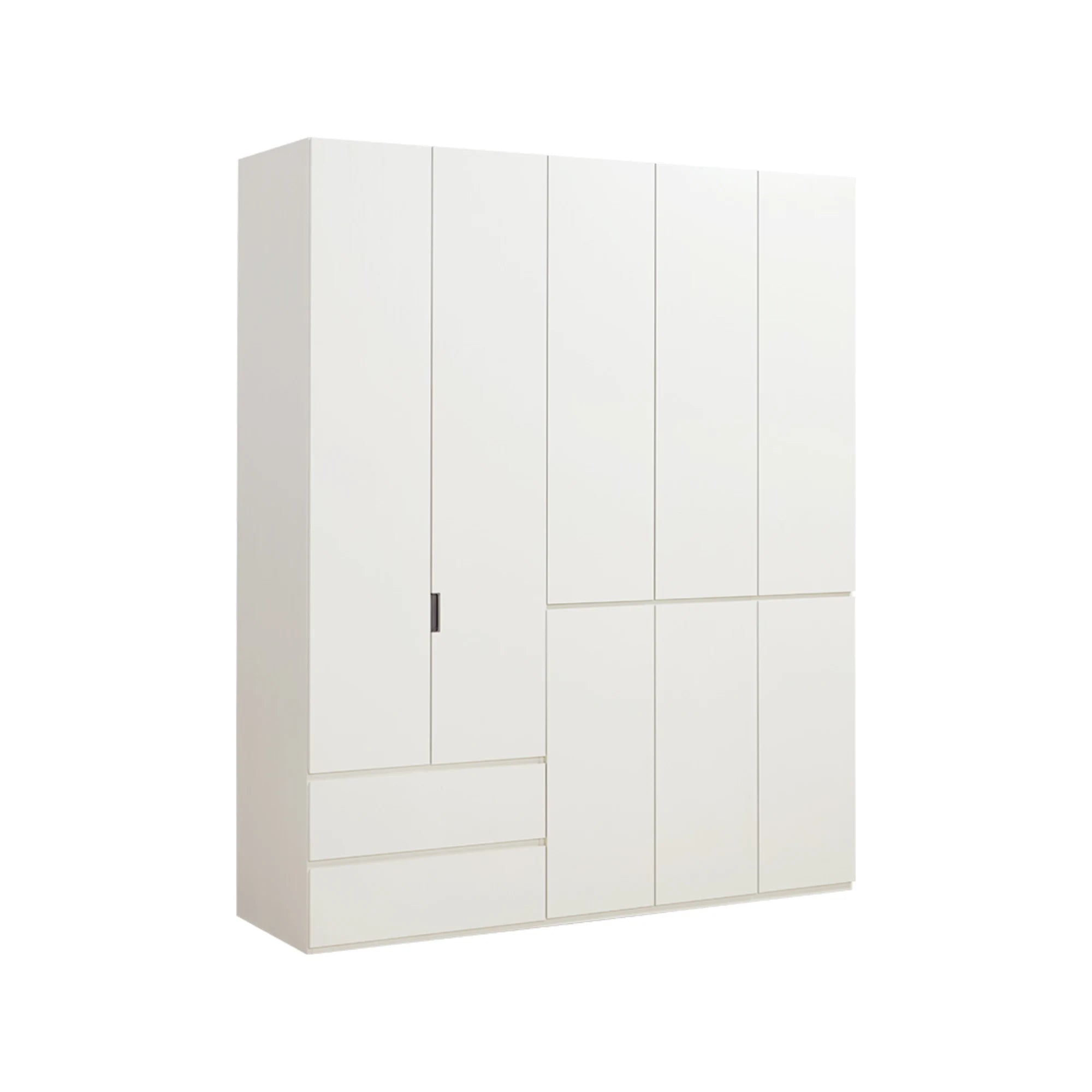 Linspire Serene 5-Door Wardrobe with Drawers